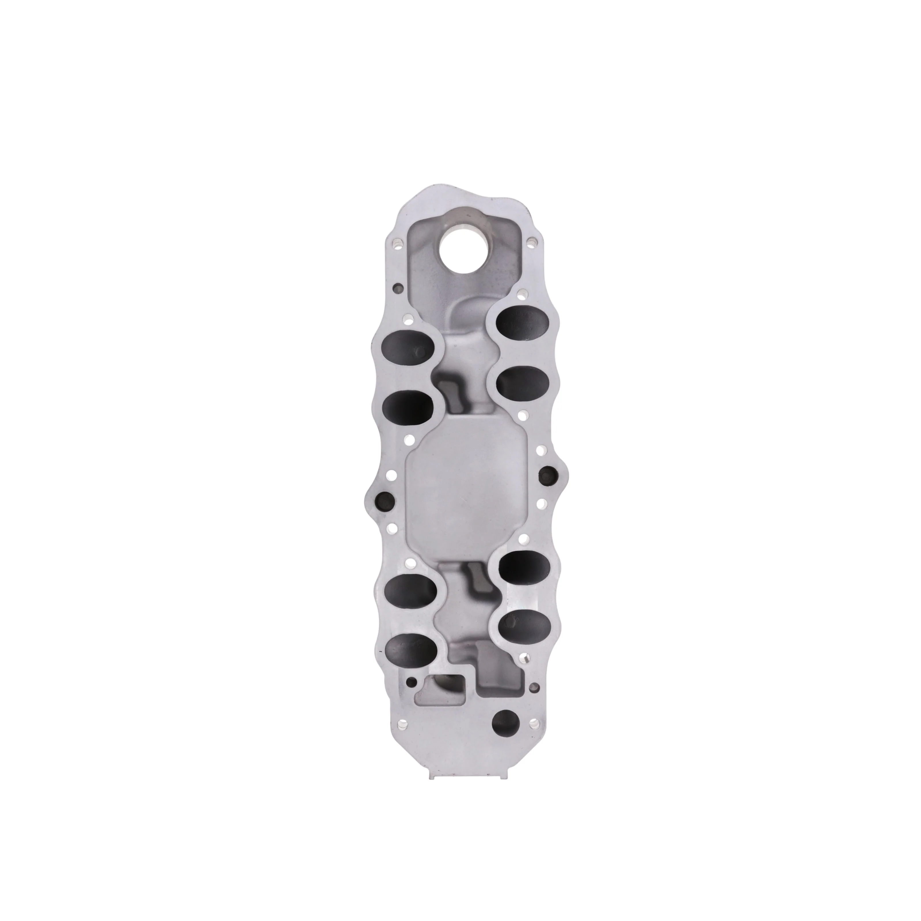 1949-1953 Ford & Mercury Flathead 8BA 8RT Triple Deuce 3x2 Aluminum Intake Manifold - Black - Image 4