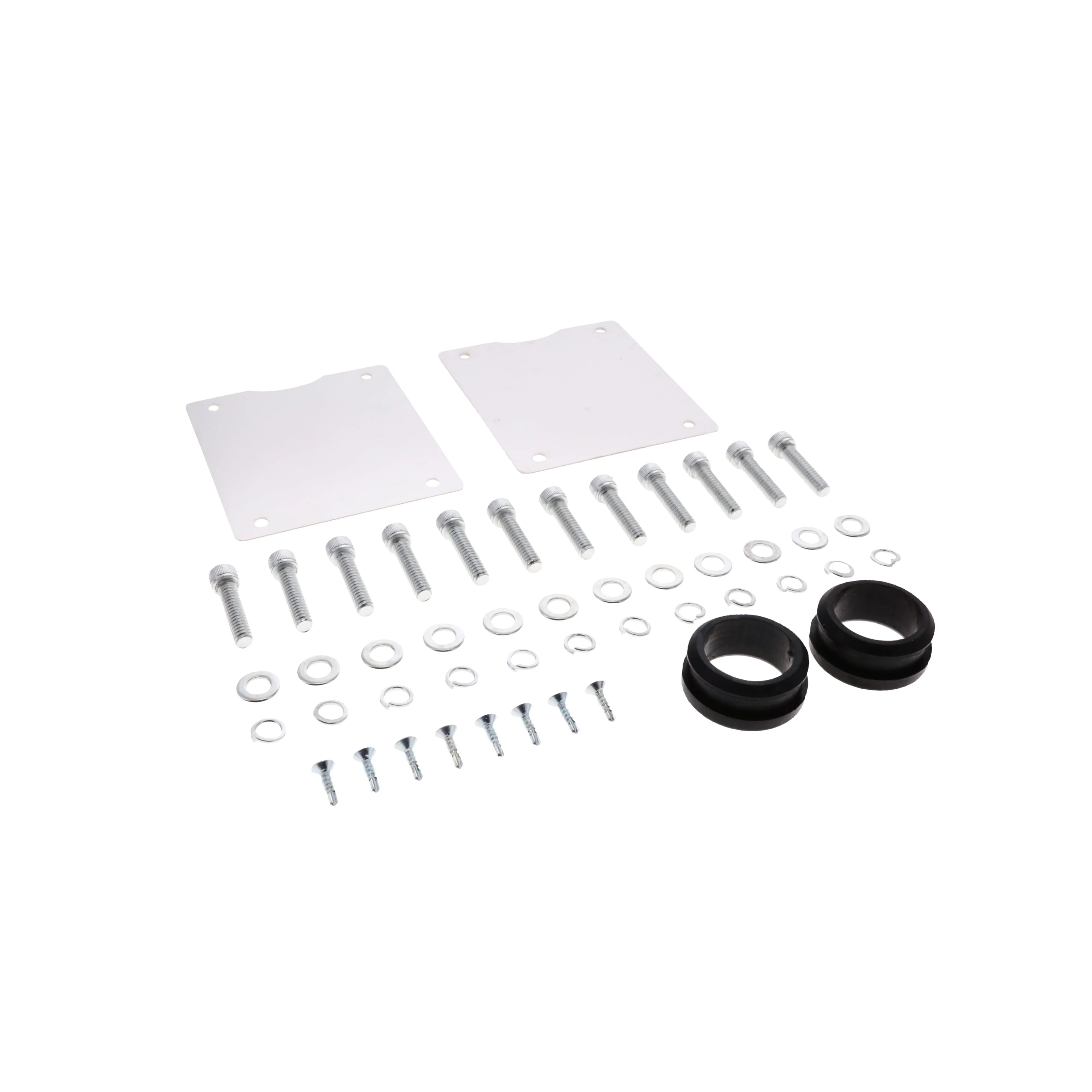 1962-2001 Ford SB 289, 351W Tall Finned Aluminum Valve Cover, 3 13/16" Ht., 1.25" Hole - Black - Image 6