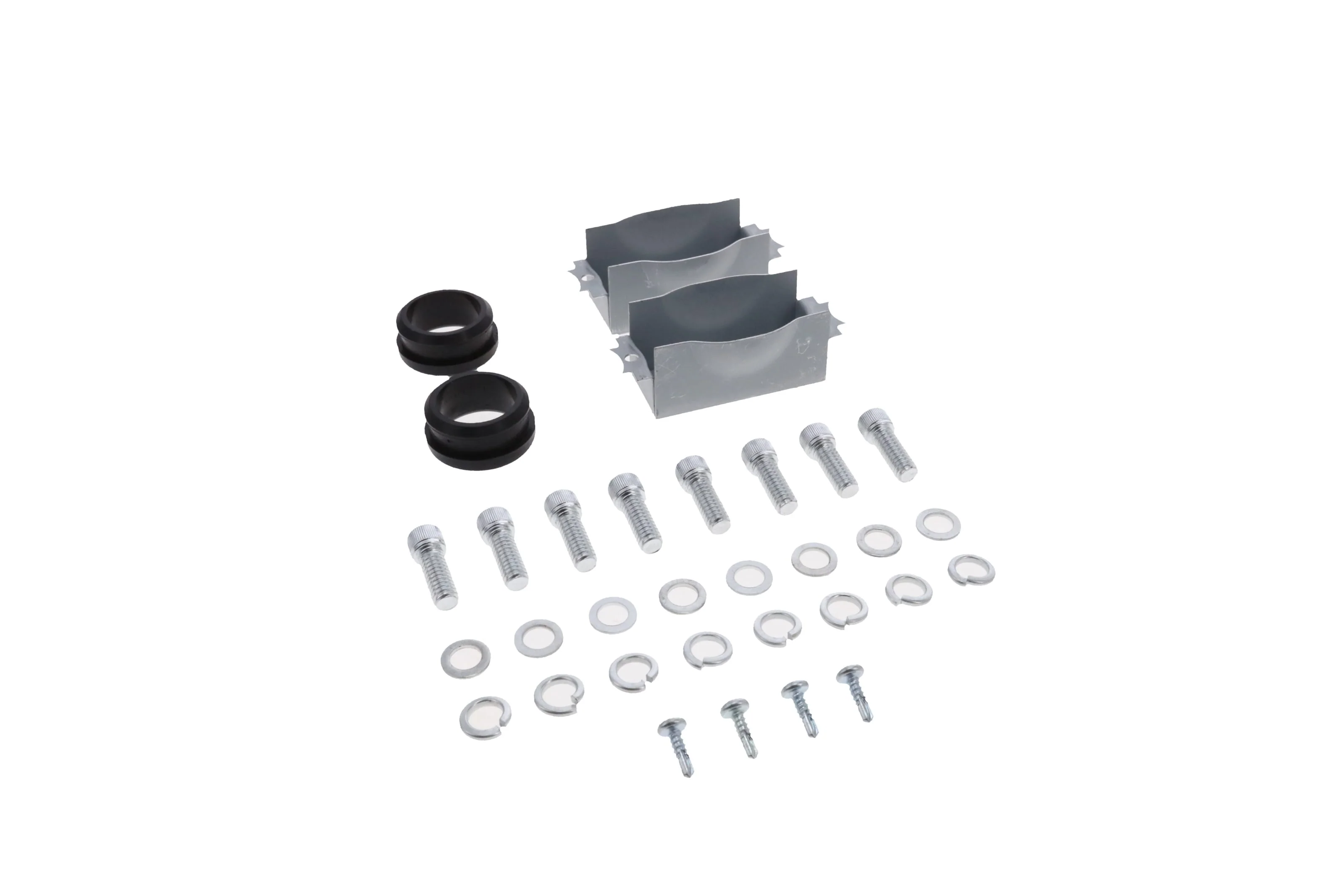 1965-1995 Chevy BB Tall Finned Aluminum Valve Covers, 3 11/16" Ht., 1.25" Hole, Black - Image 5