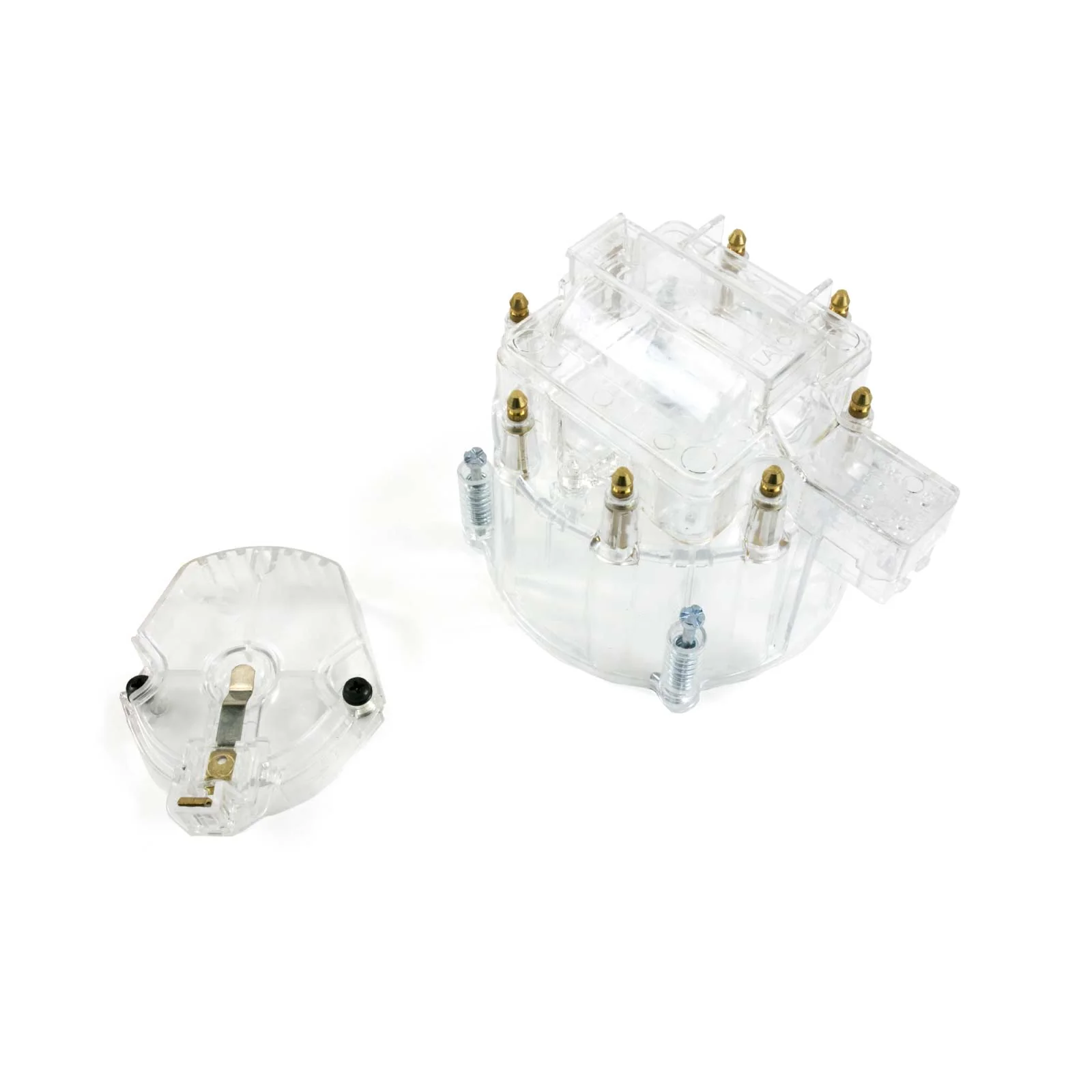 8-Cylinder HEI Cap & Rotor Kit - Clear