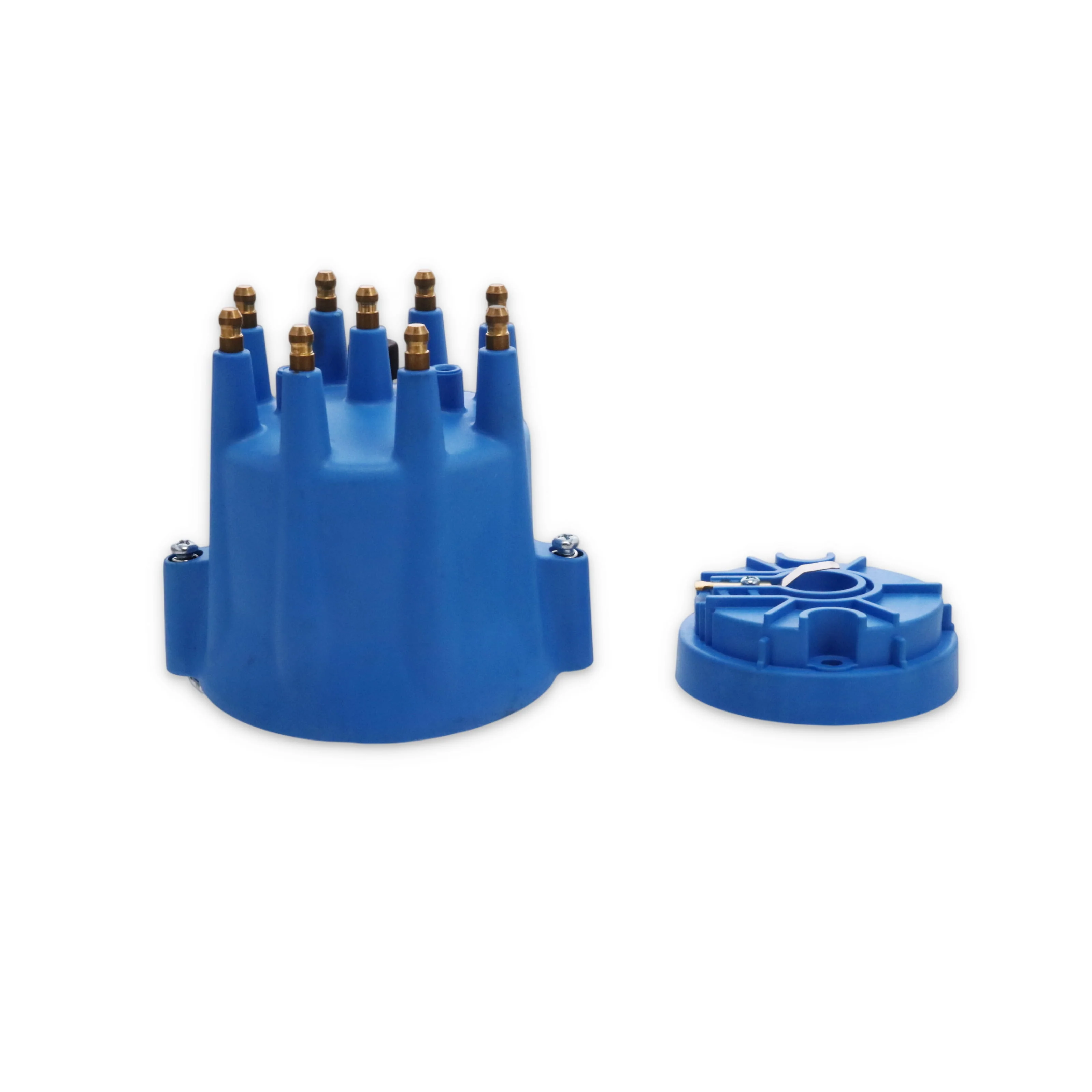 8-Cylinder Male Pro Series Distributor Cap & Rotor Kit - Blue - Image 3