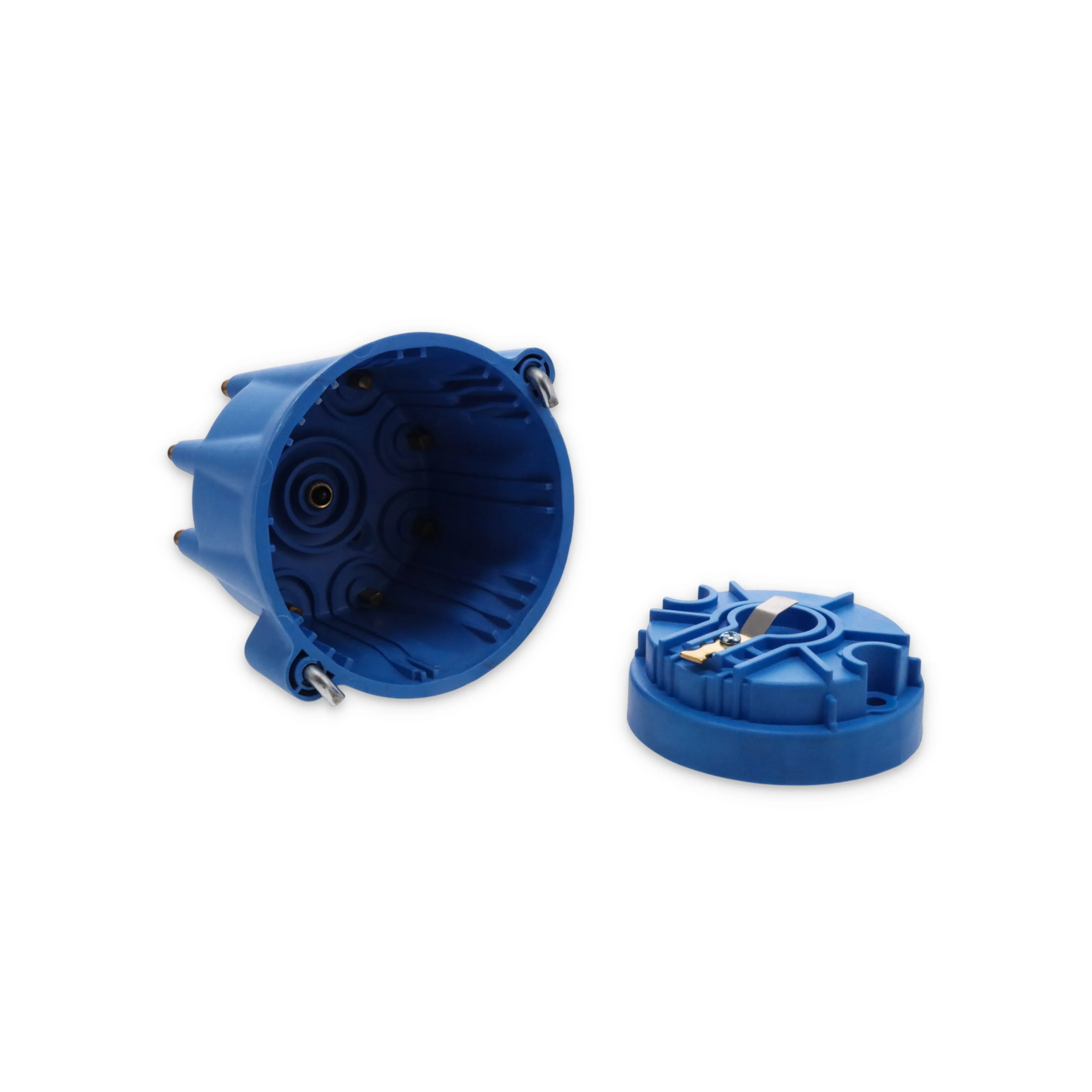 8-Cylinder Male Pro Series Distributor Cap & Rotor Kit - Blue - Image 4