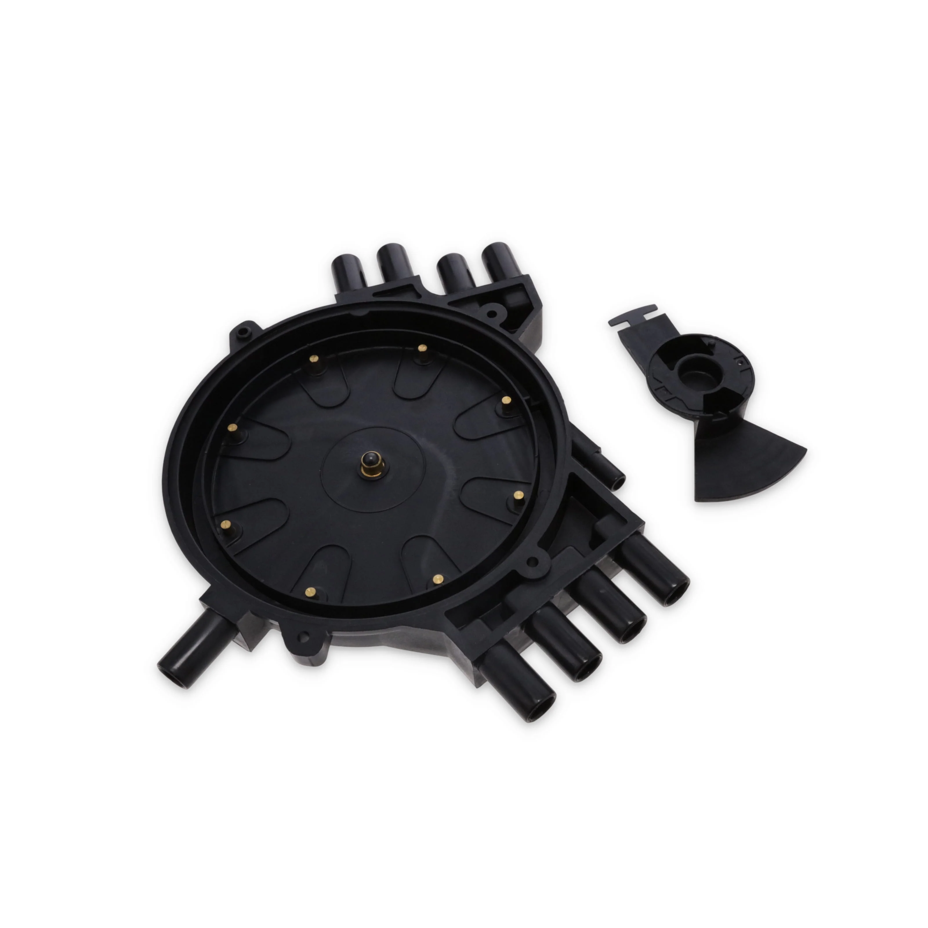 Black Chevrolet LT1 Gen. 2 1995-1997 Opti-Spark II Distributor Cap and Rotor Kit - Image 3