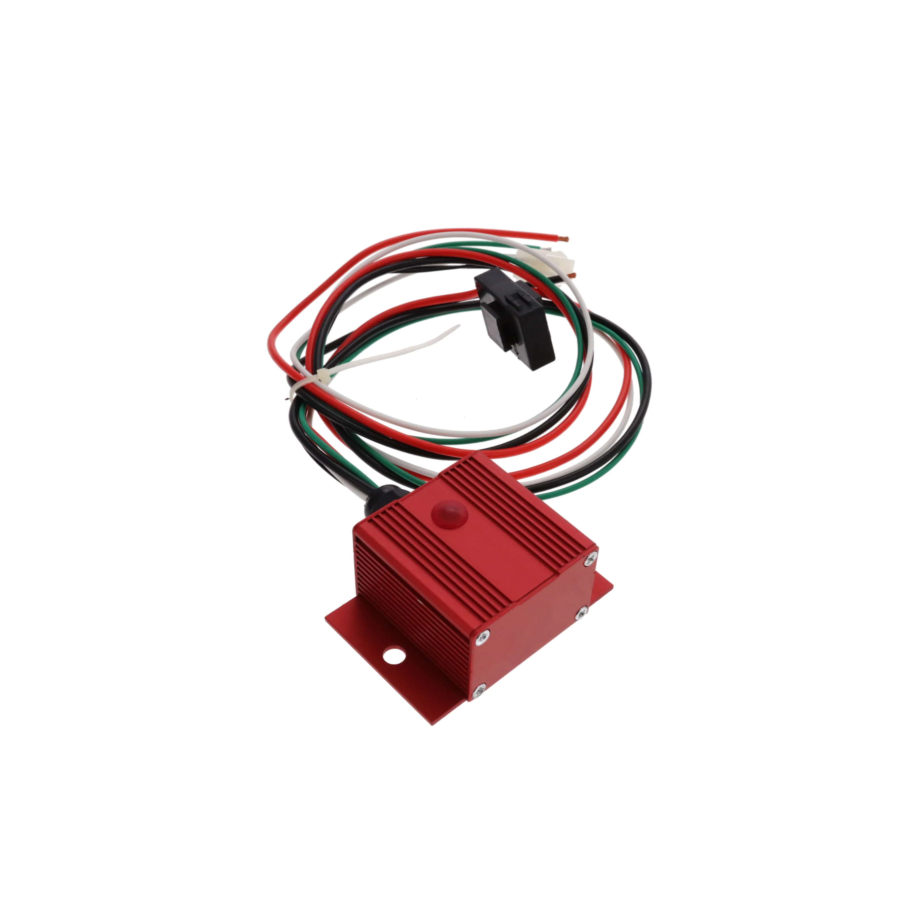Adjustable Electric Fan Controller Kit with Thread-in Thermostat 150° - 240° - Red