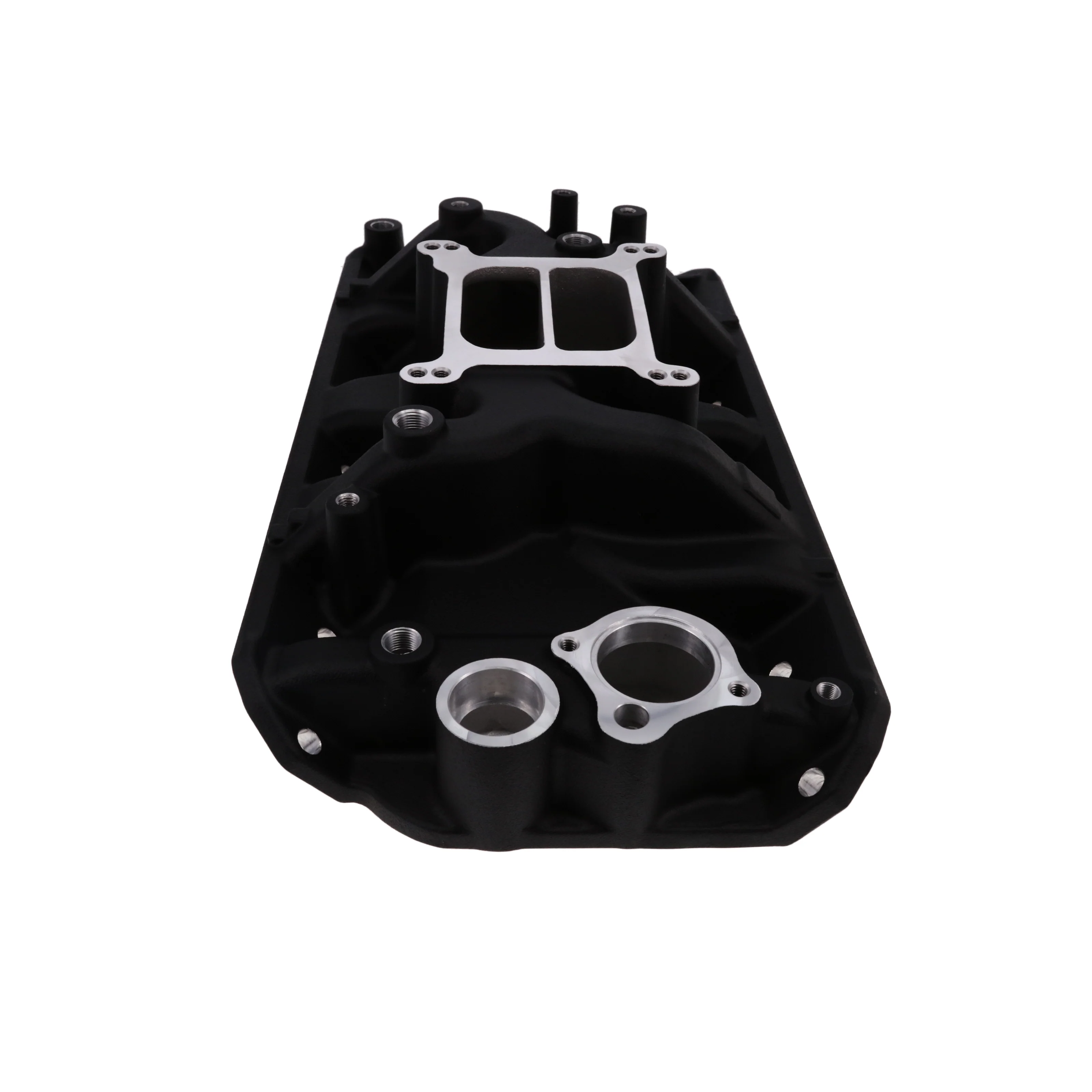 AMC V8 Dual Plane Aluminum Intake Manifold - Black - Image 2