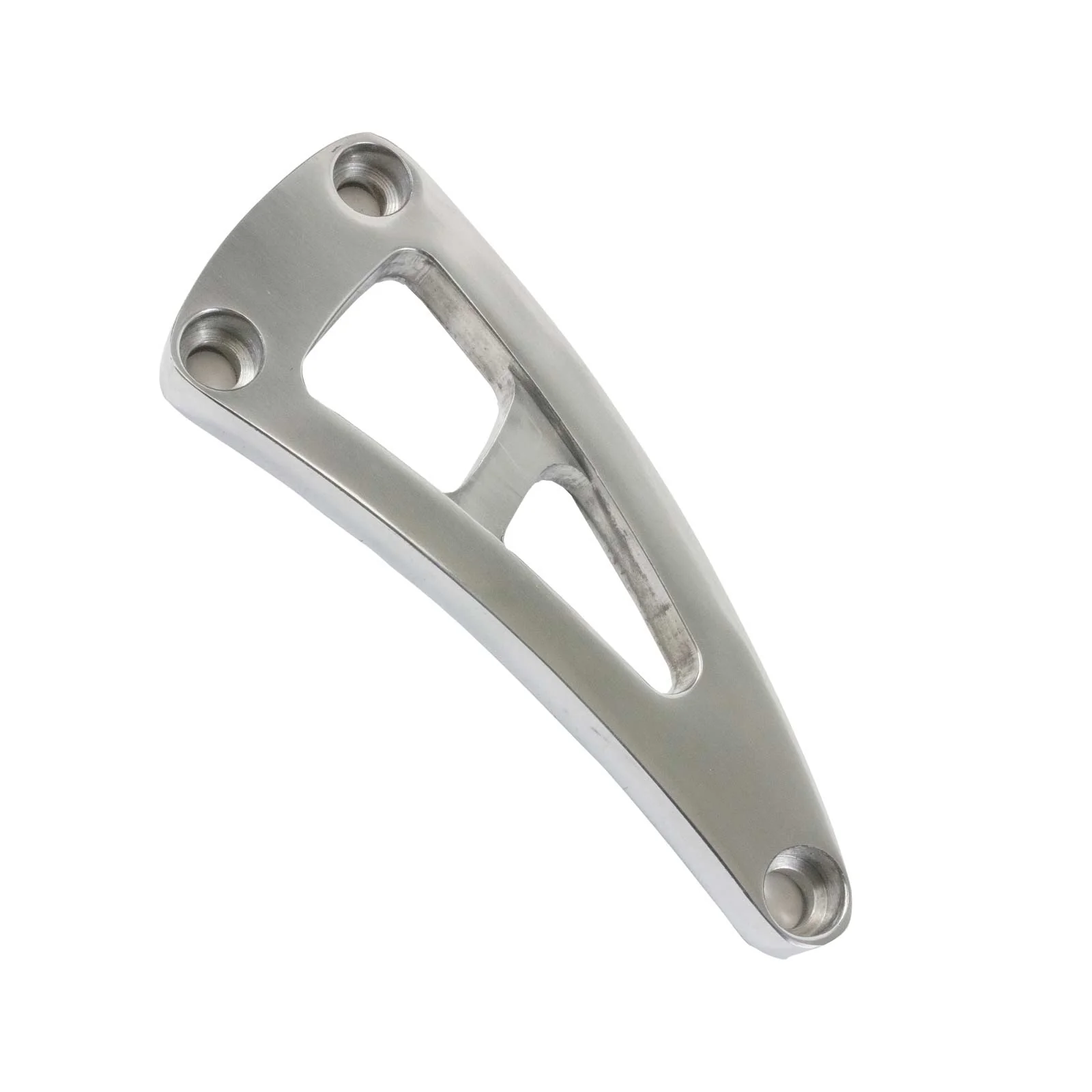 Chevy Big Block Long Water Pump Alternator Bracket - Polished