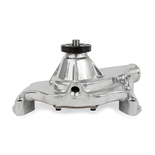 Chevy Big Block Short-Style Reverse Rotation High-Flow Mechanical Water Pump - Polished - Image 2