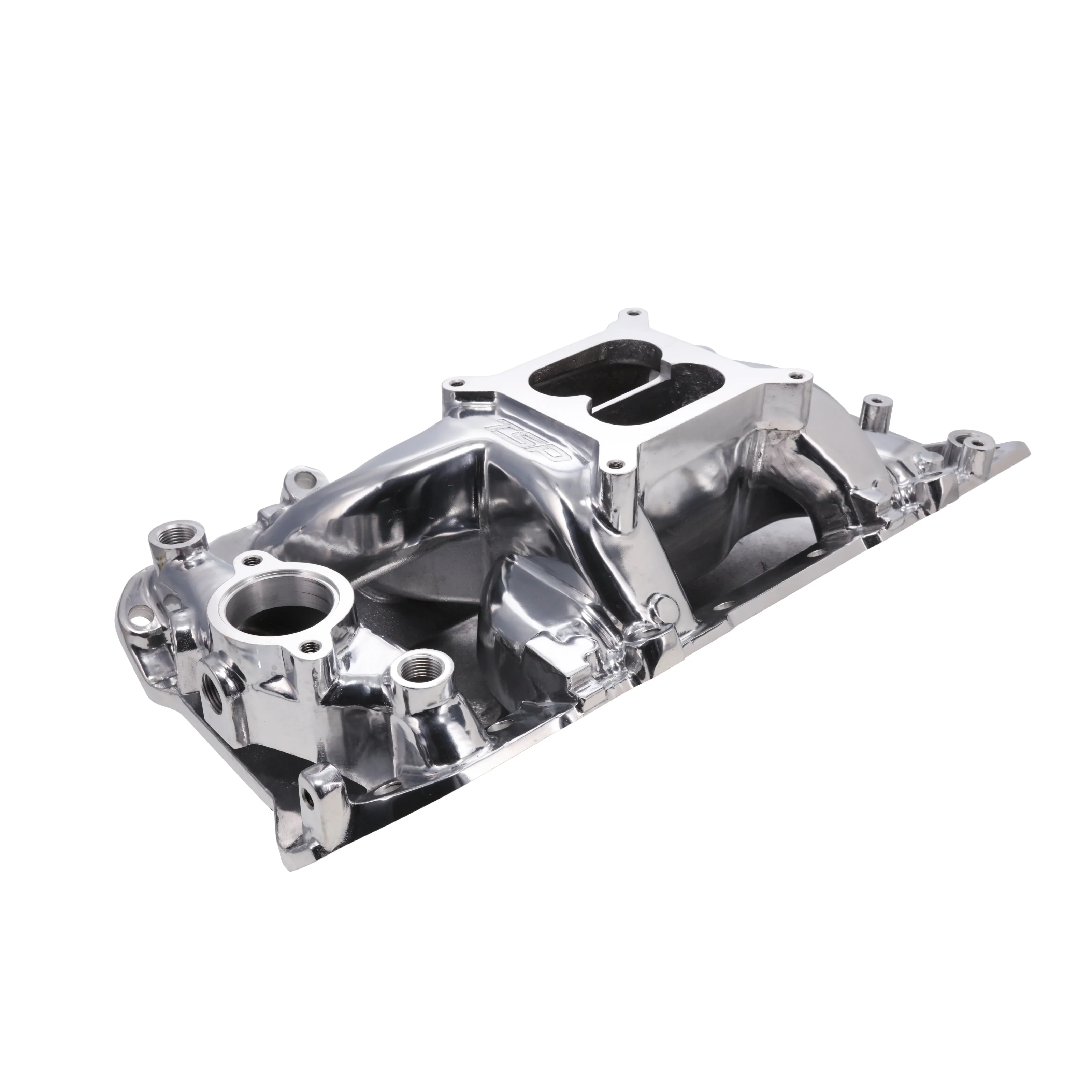 Chevy Big Block V8 Dual Plane Aluminum Intake Manifold - Polished