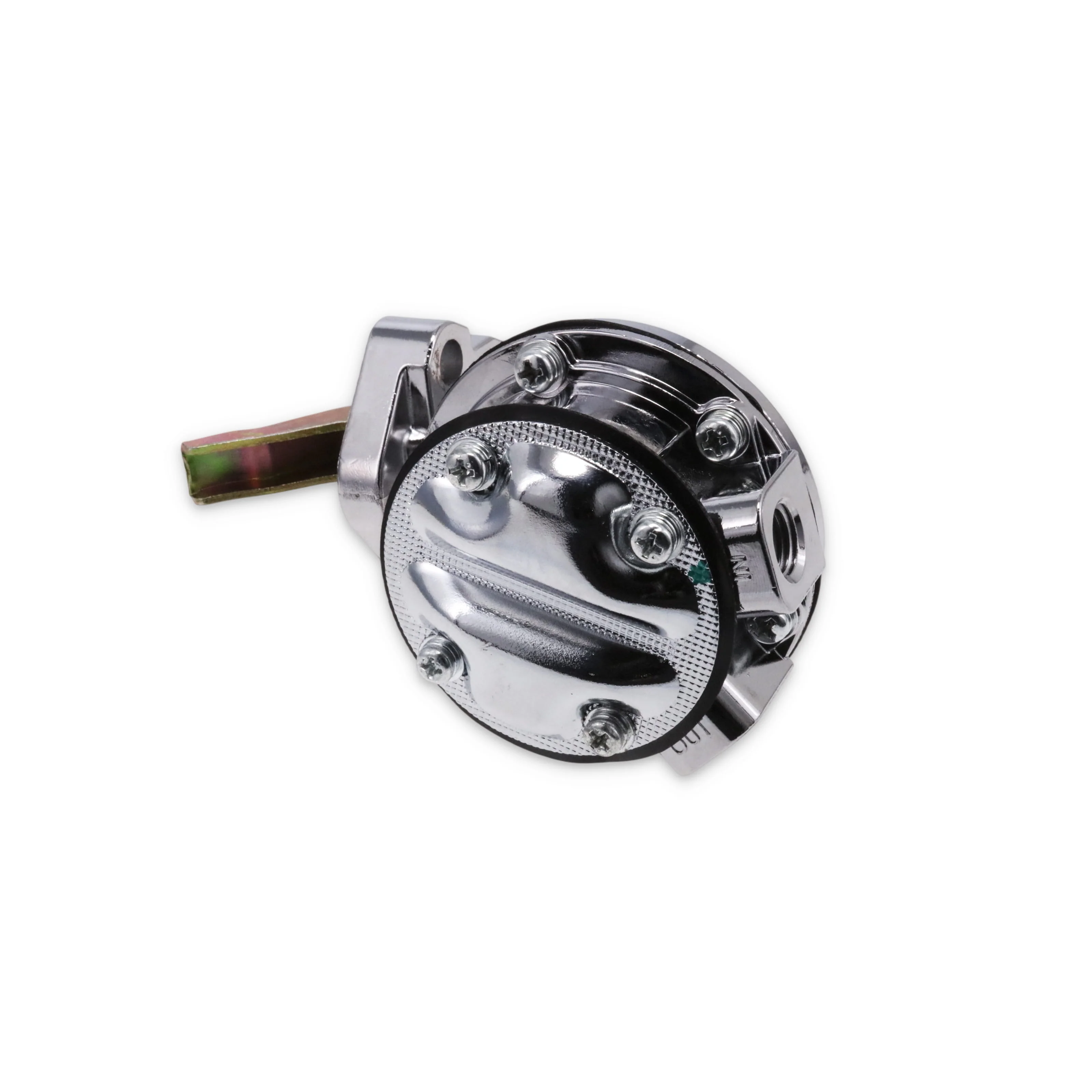 Chevy Big Block V8 Mechanical Fuel Pump - Chrome - Image 4