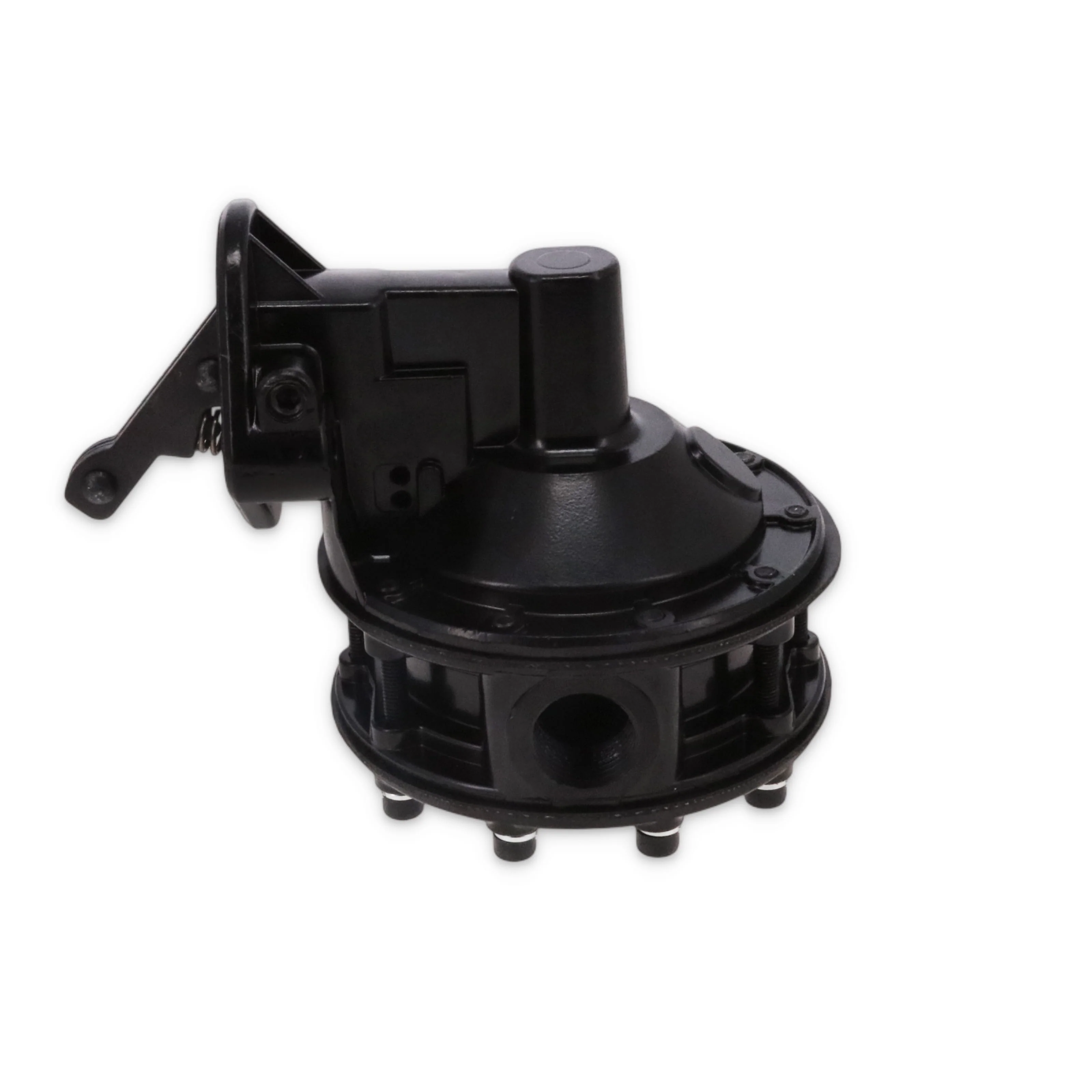 Chevy Small Block 6-Valve 9 PSI 110 GPH Mechanical Fuel Pump - Black - Image 3