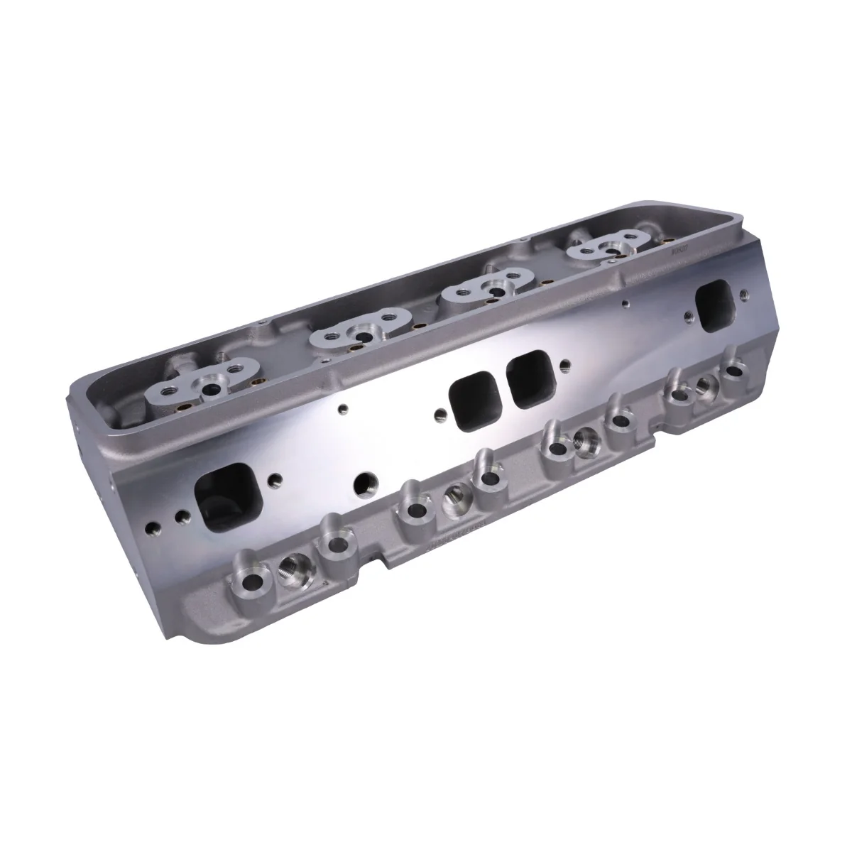 Chevy Small Block Angled Plug Aluminum Cylinder Head - Image 5