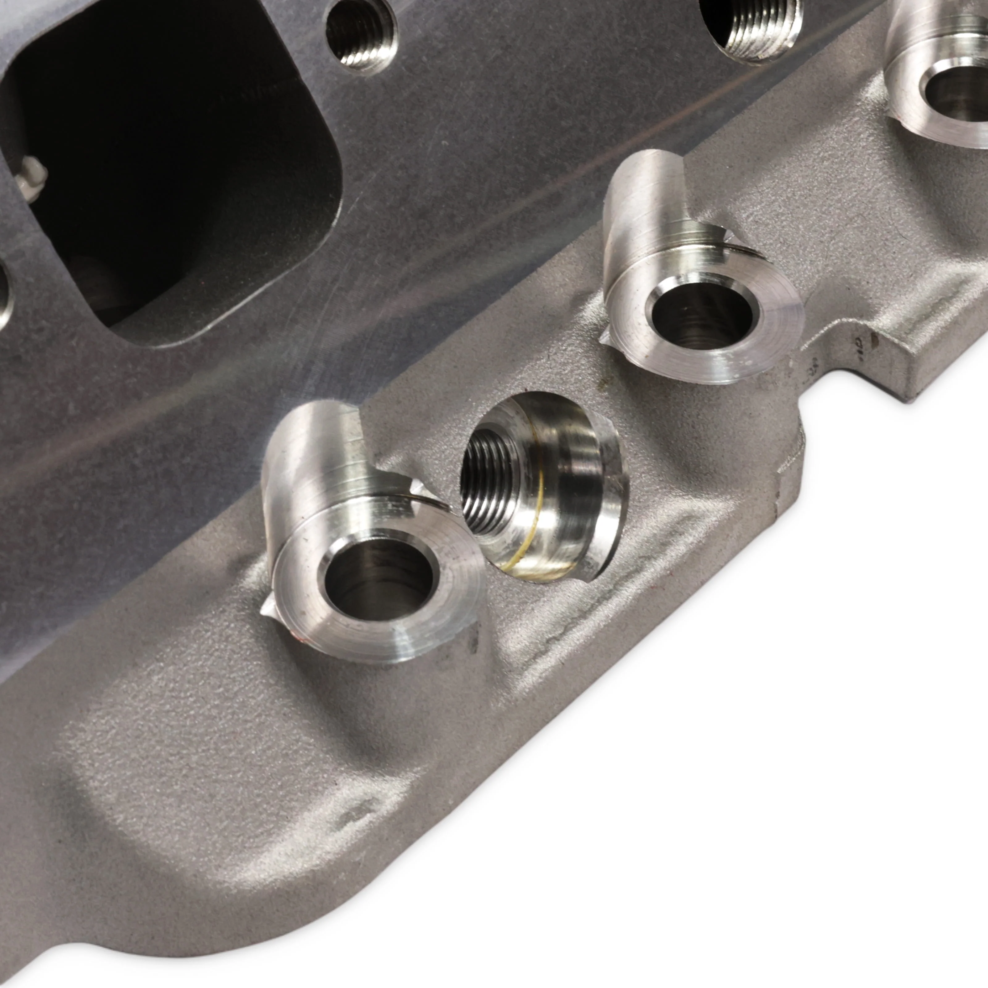 Chevy Small Block Angled Plug Hydraulic Roller Assembled Aluminum Cylinder Head - Image 2