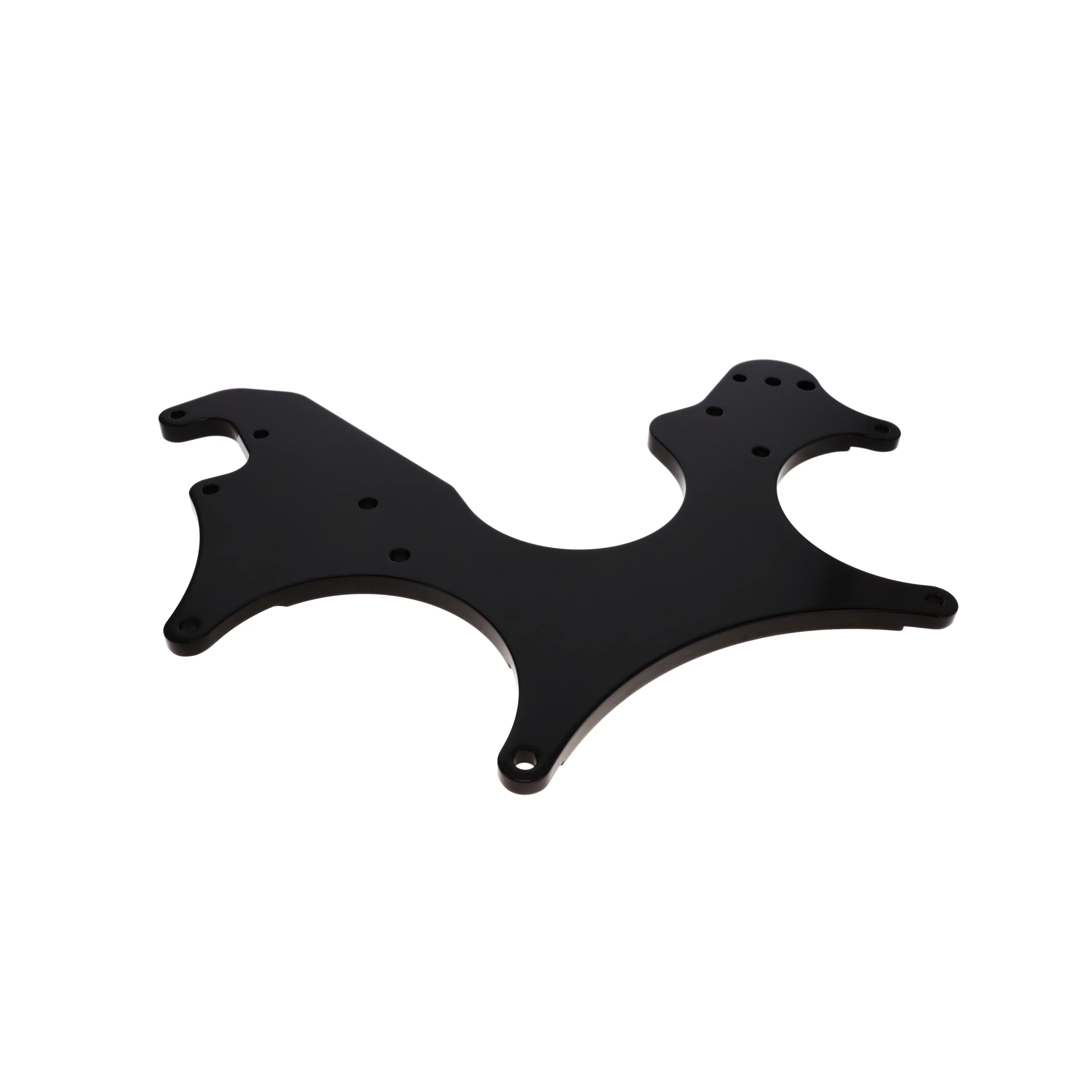 Chevy Small Block Serpentine Front Drive System Accessory Plate - Black