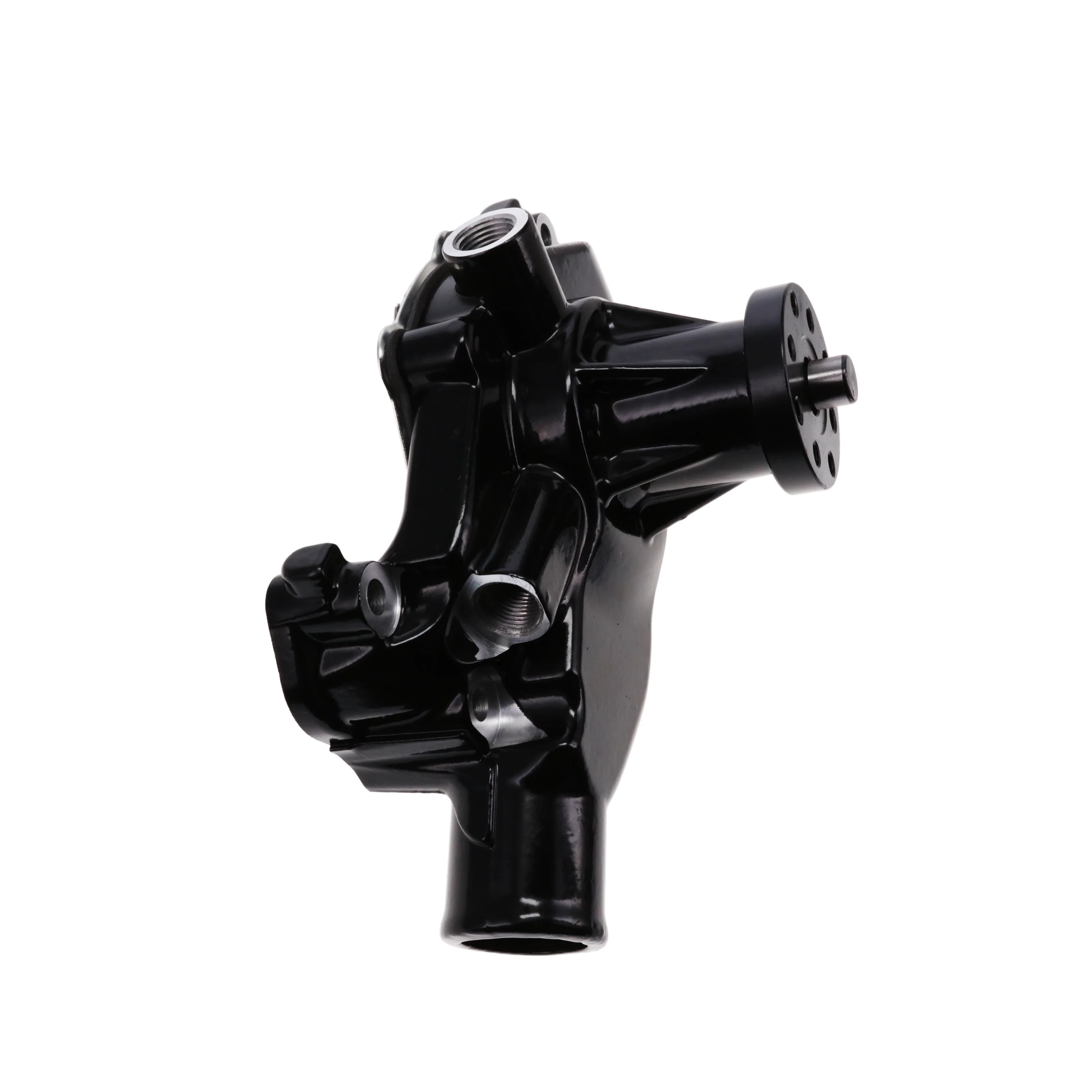 Chevy Small Block Short-Style High-Flow Mechanical Water Pump - Black - Image 4