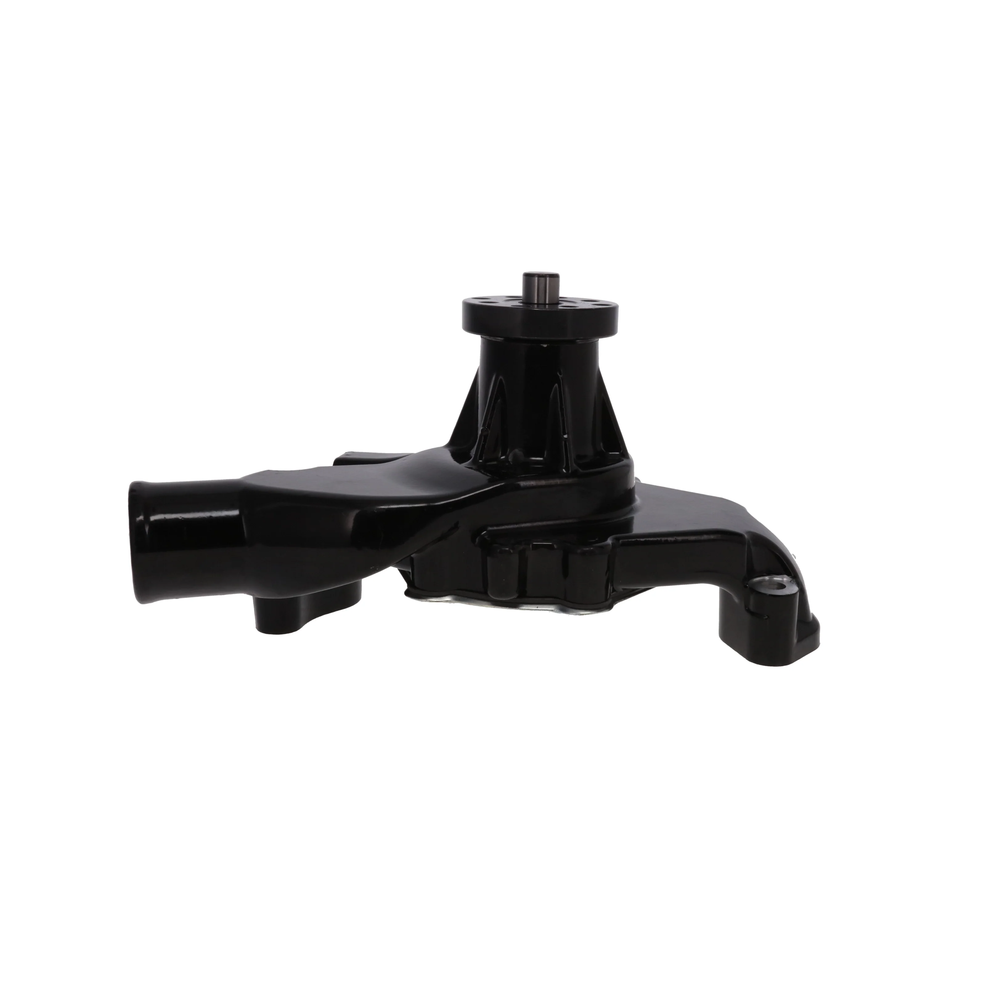 Chevy Small Block Short-Style Reverse Rotation High-Flow Mechanical Water Pump - Black - Image 5