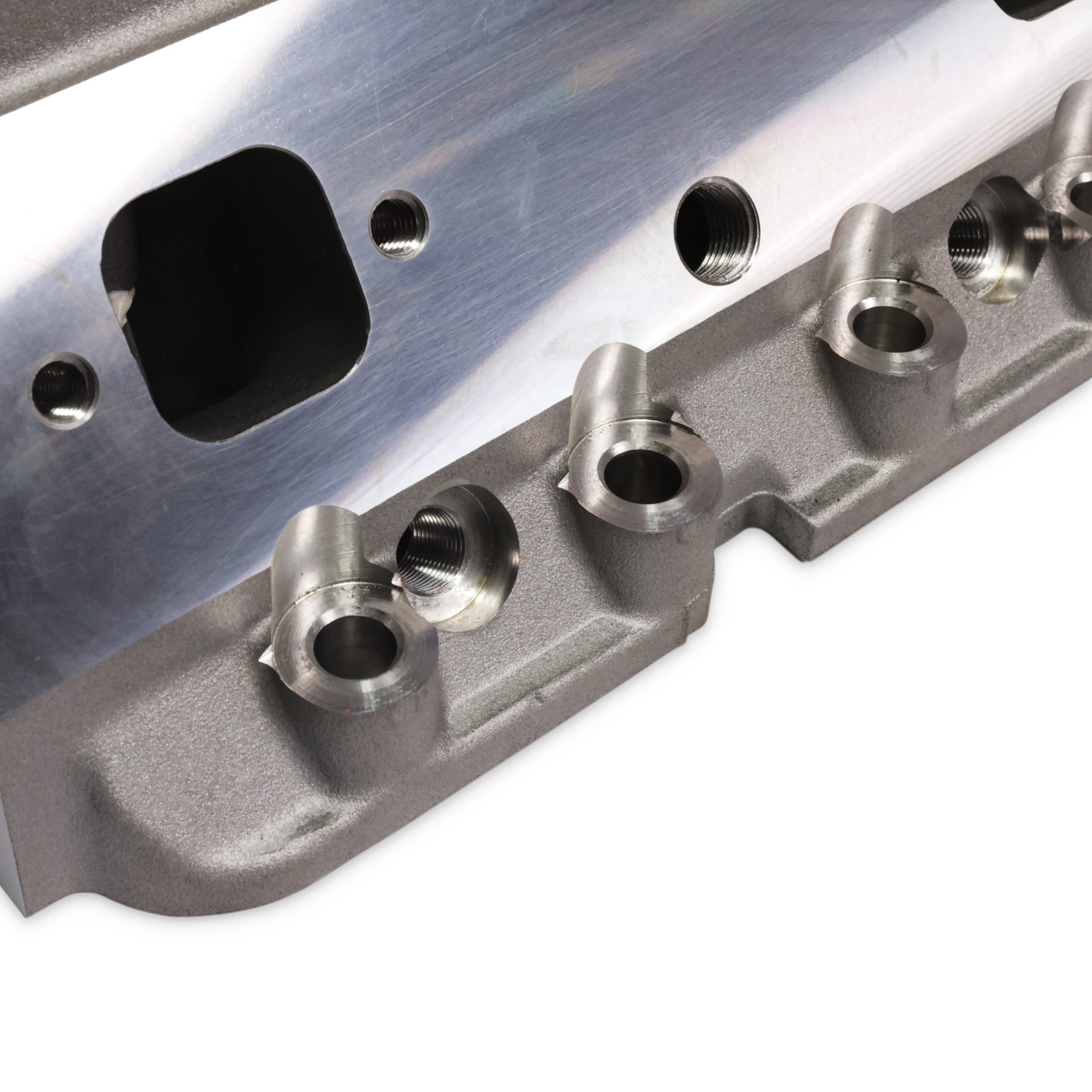 Chevy Small Block Straight Plug Hydraulic Roller Assembled Aluminum Cylinder Head - Image 2