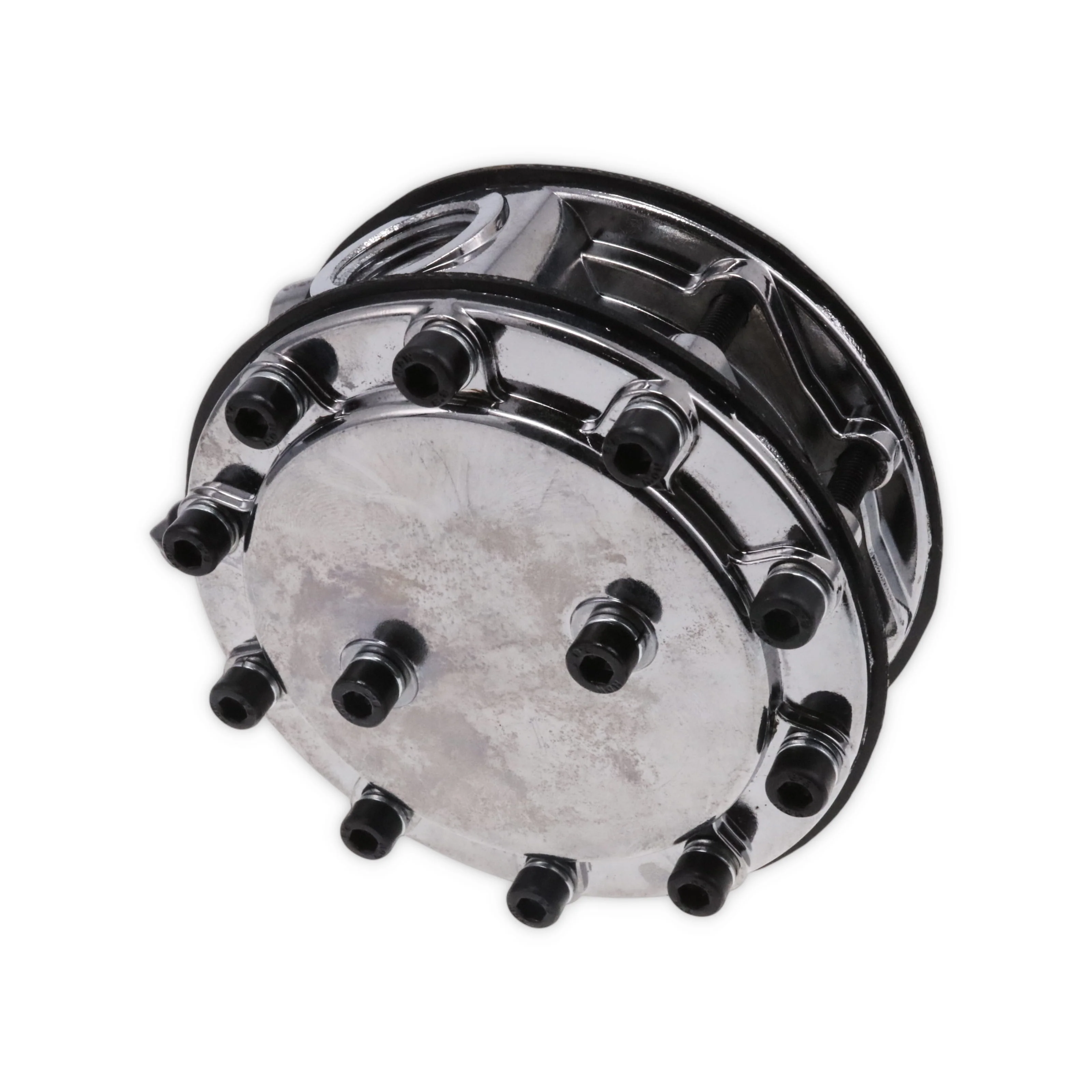 Chevy Small Block V8 (262-400) Six-Valve 130 GPH 12-16 PSI Mechanical Fuel Pump - Chrome - Image 4