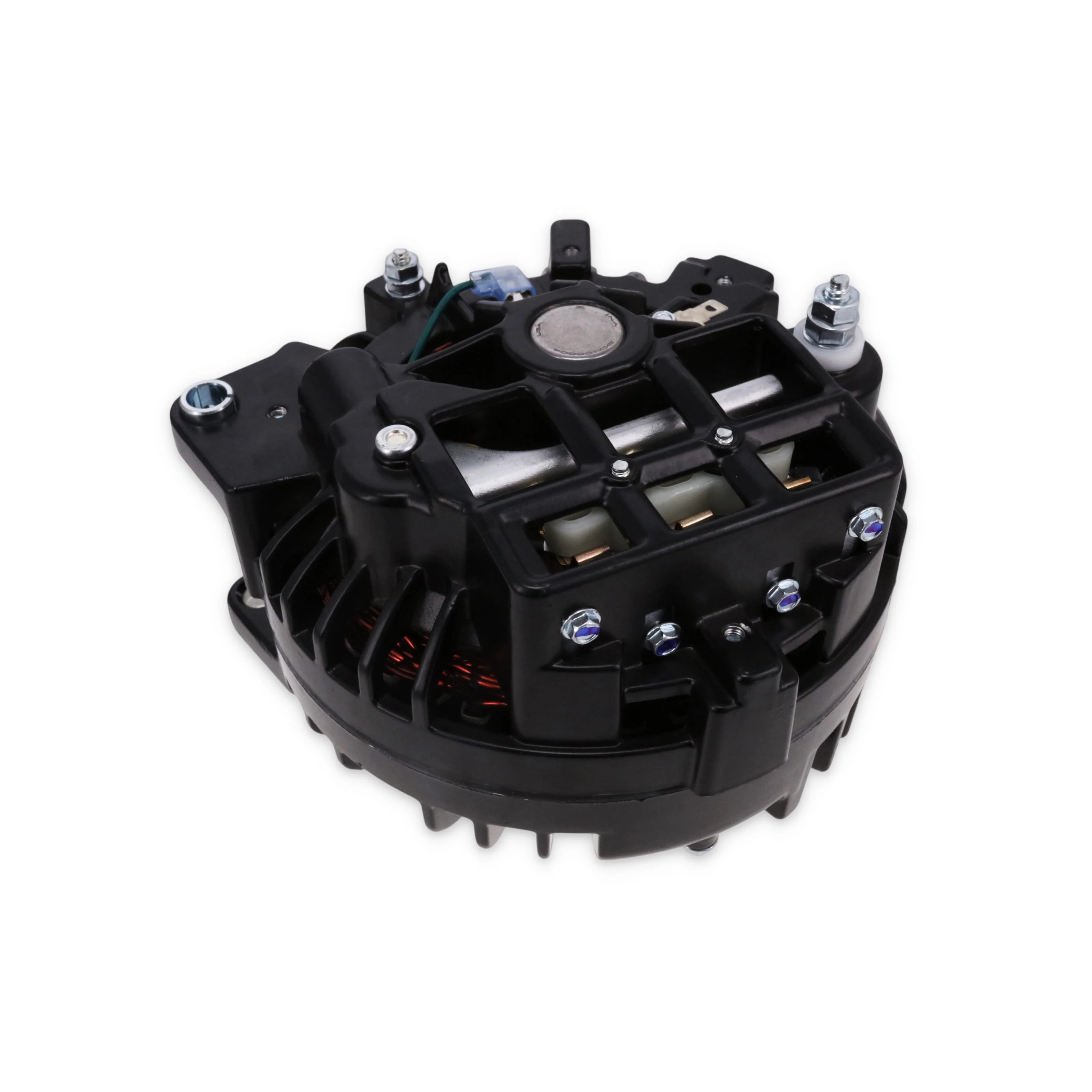 Chrysler 100 Amp Alternator with V-Belt Pulley - Black - Image 5