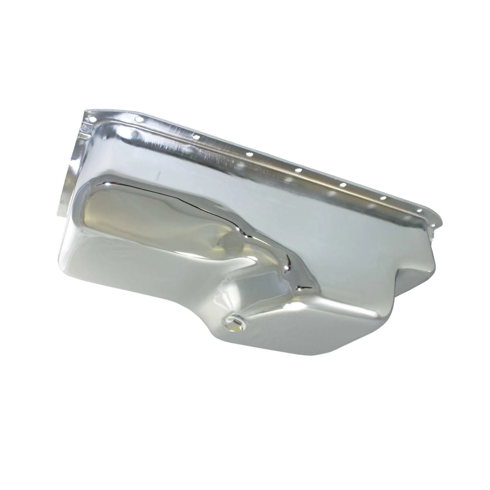 Chrysler Small Block 360 Steel Oil Pan - Chrome