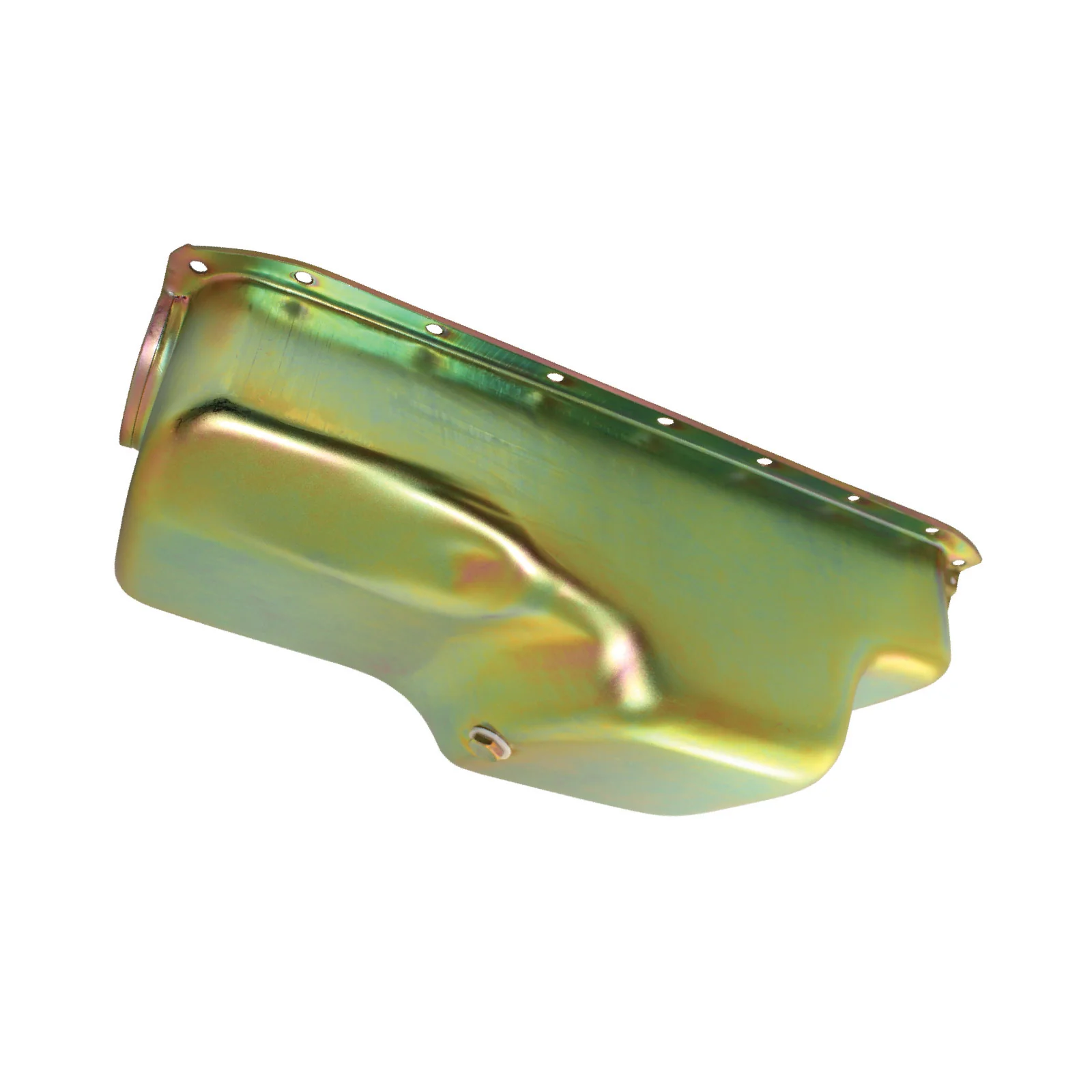 Chrysler Small Block 360 Steel Oil Pan - Gold Zinc