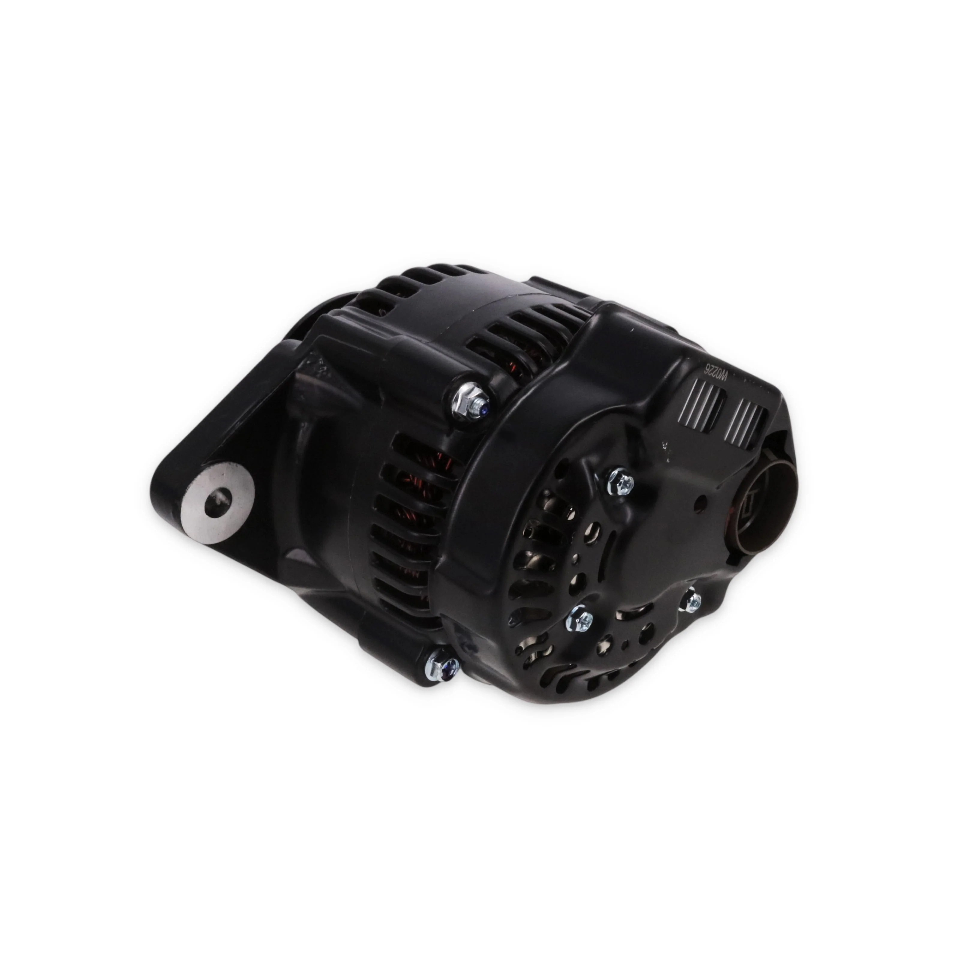 Denso Style 90 Amp Mini Alternator with 3/8" V-Belt Pulley - Black - Image 5