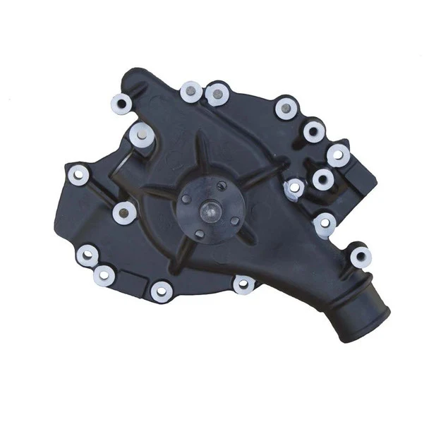 Ford 429-460 Mechanical Water Pump, High Flow Aluminum - Black