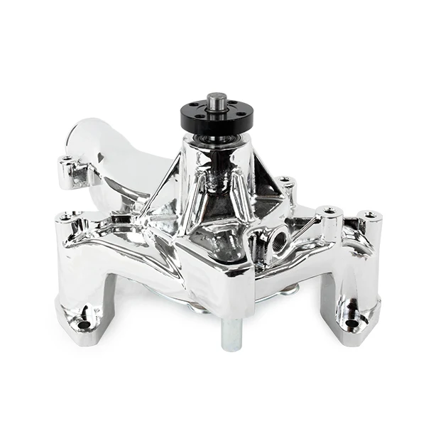 Ford Big Block FE High-Flow Mechanical Water Pump - Chrome - Image 3