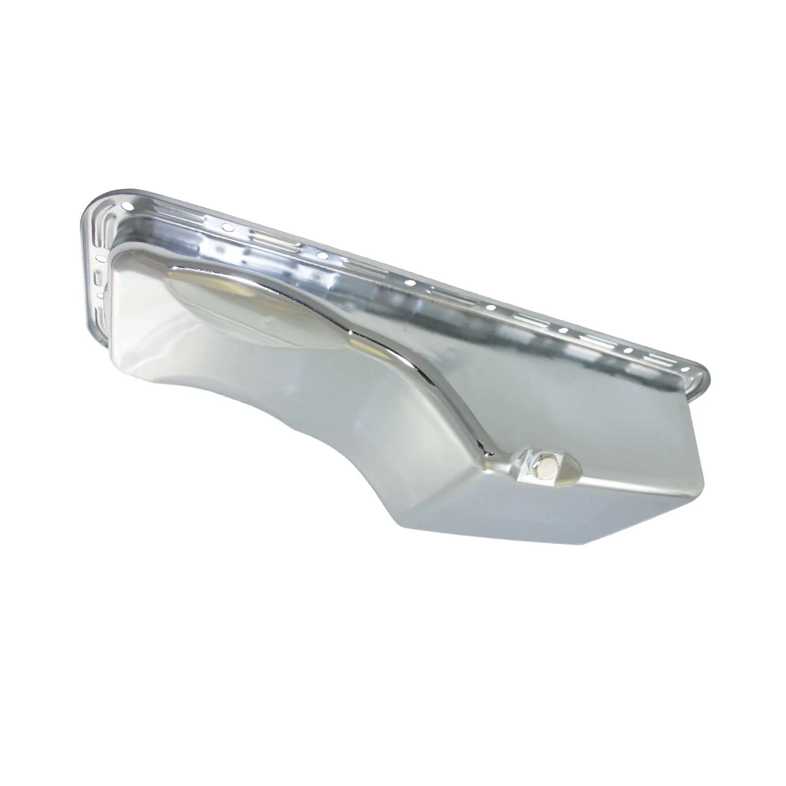 Ford Big Block FE Steel Oil Pan - Chrome