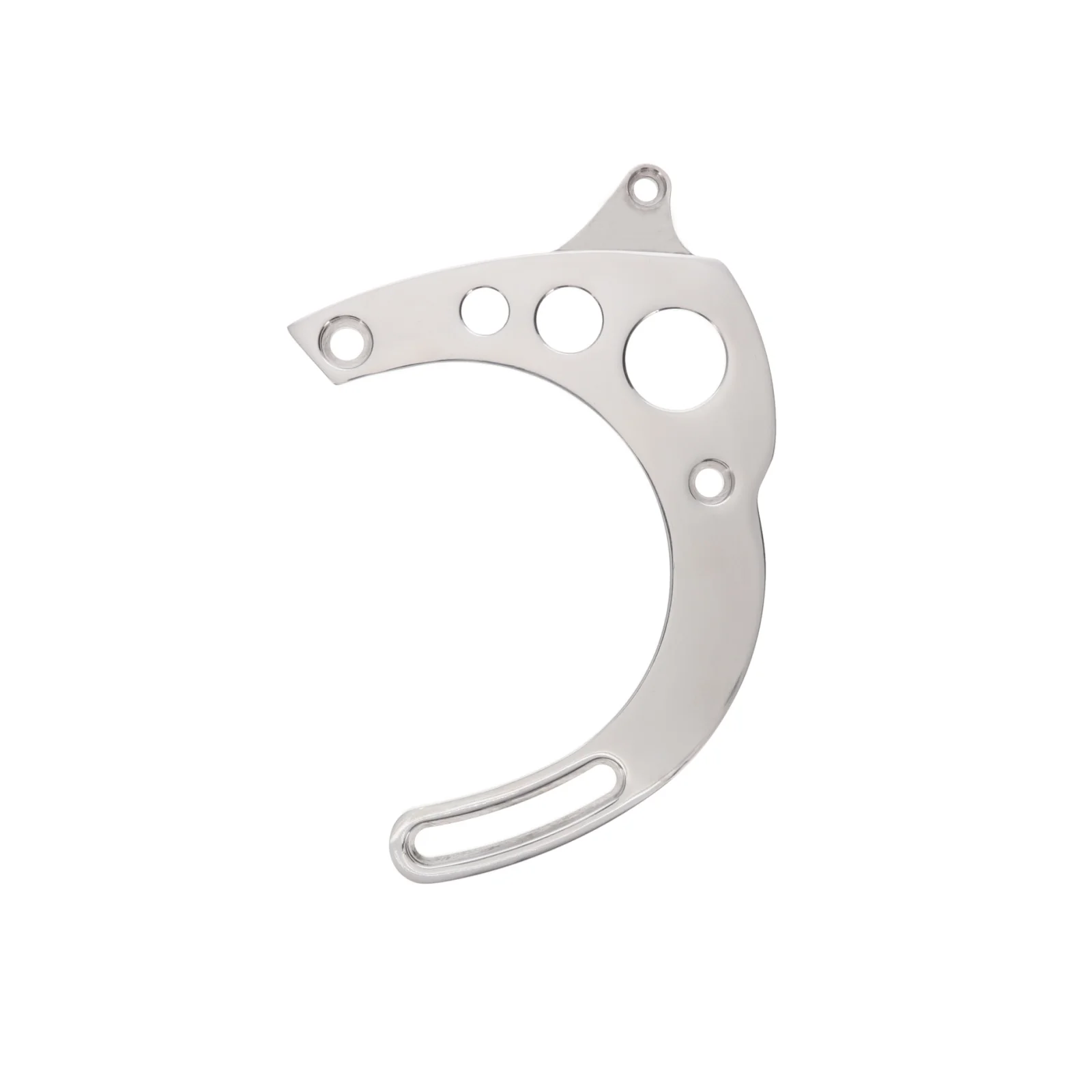 Ford Big Block Mid-Mount Alternator Bracket - Polished