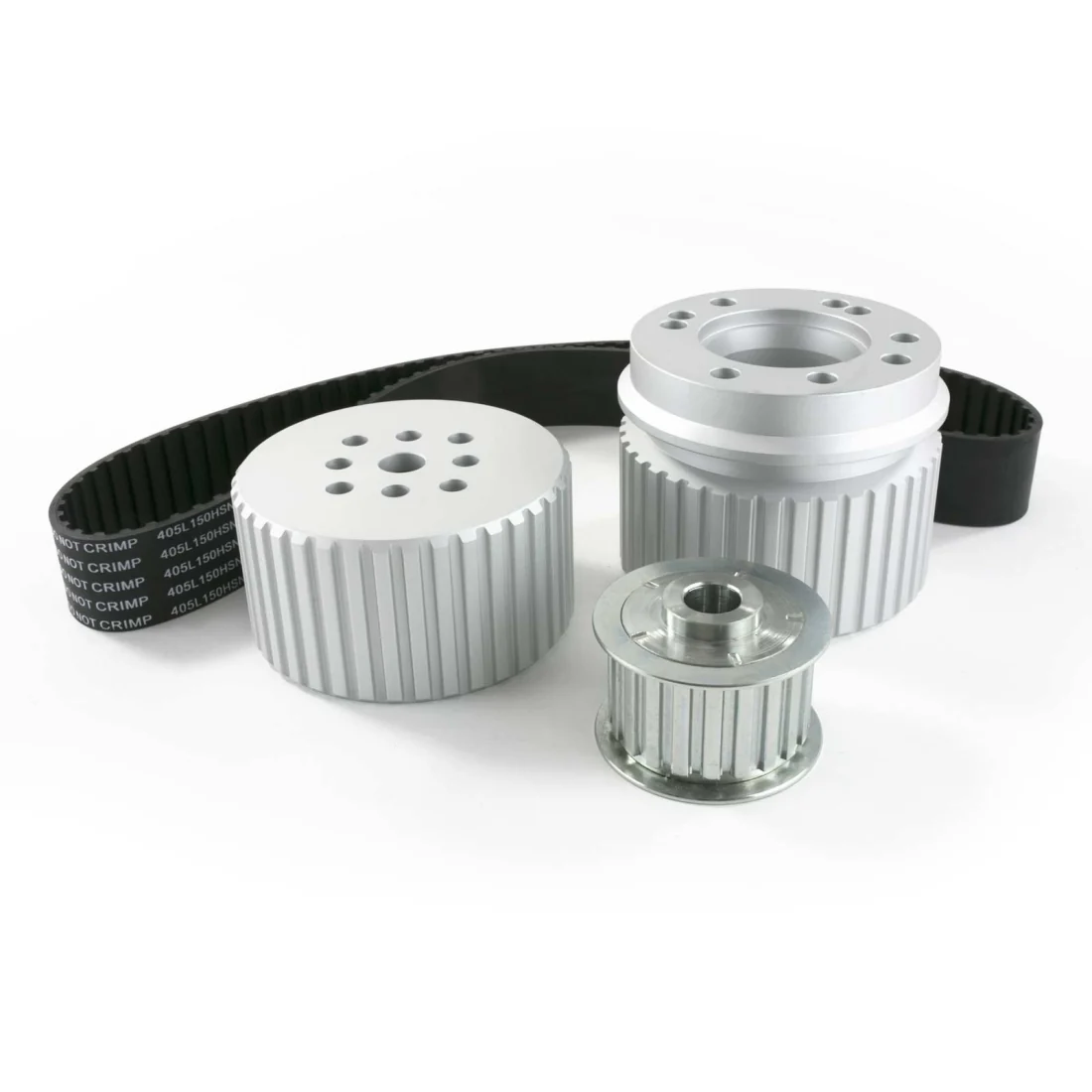 Ford Small Block Gilmer Style Belt Pulley Kit - Satin