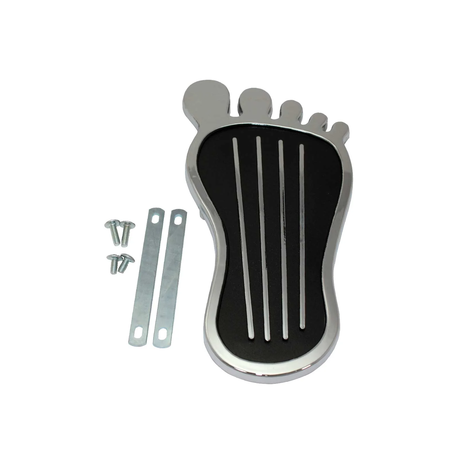 Barefoot Chrome Alloy Gas Pedal Pad