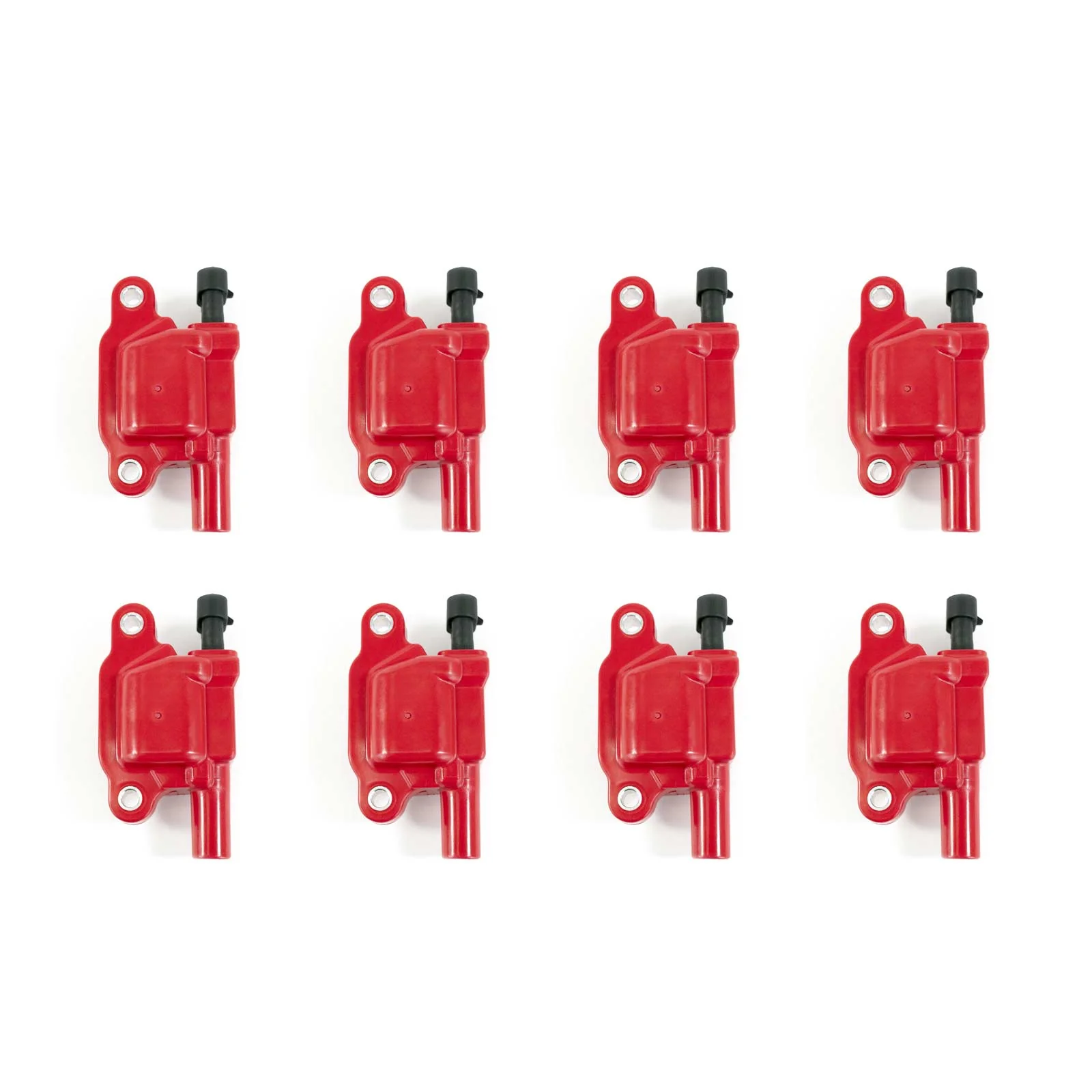 GM '05-'18 LS High Performance Ignition Coil - Set of 8 - Red