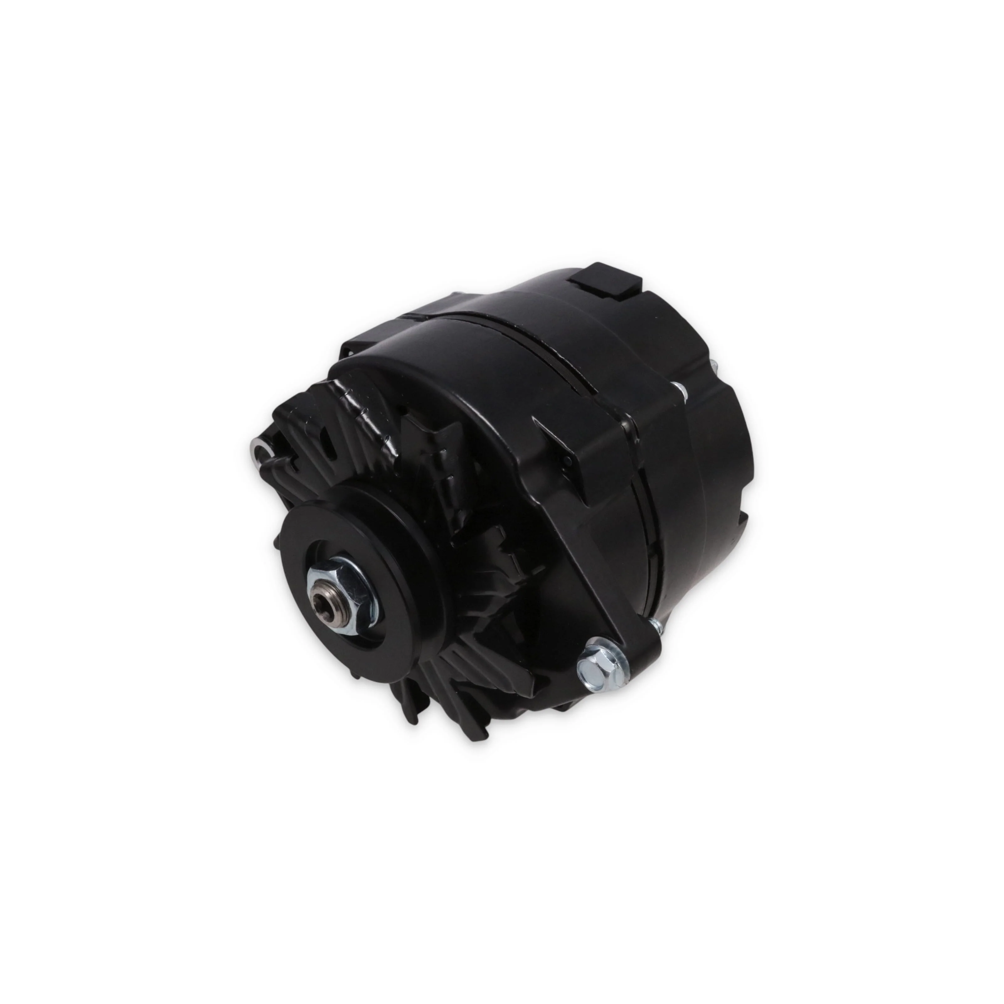 GM 10SI Style 110 Amp Alternator - Black - Image 5
