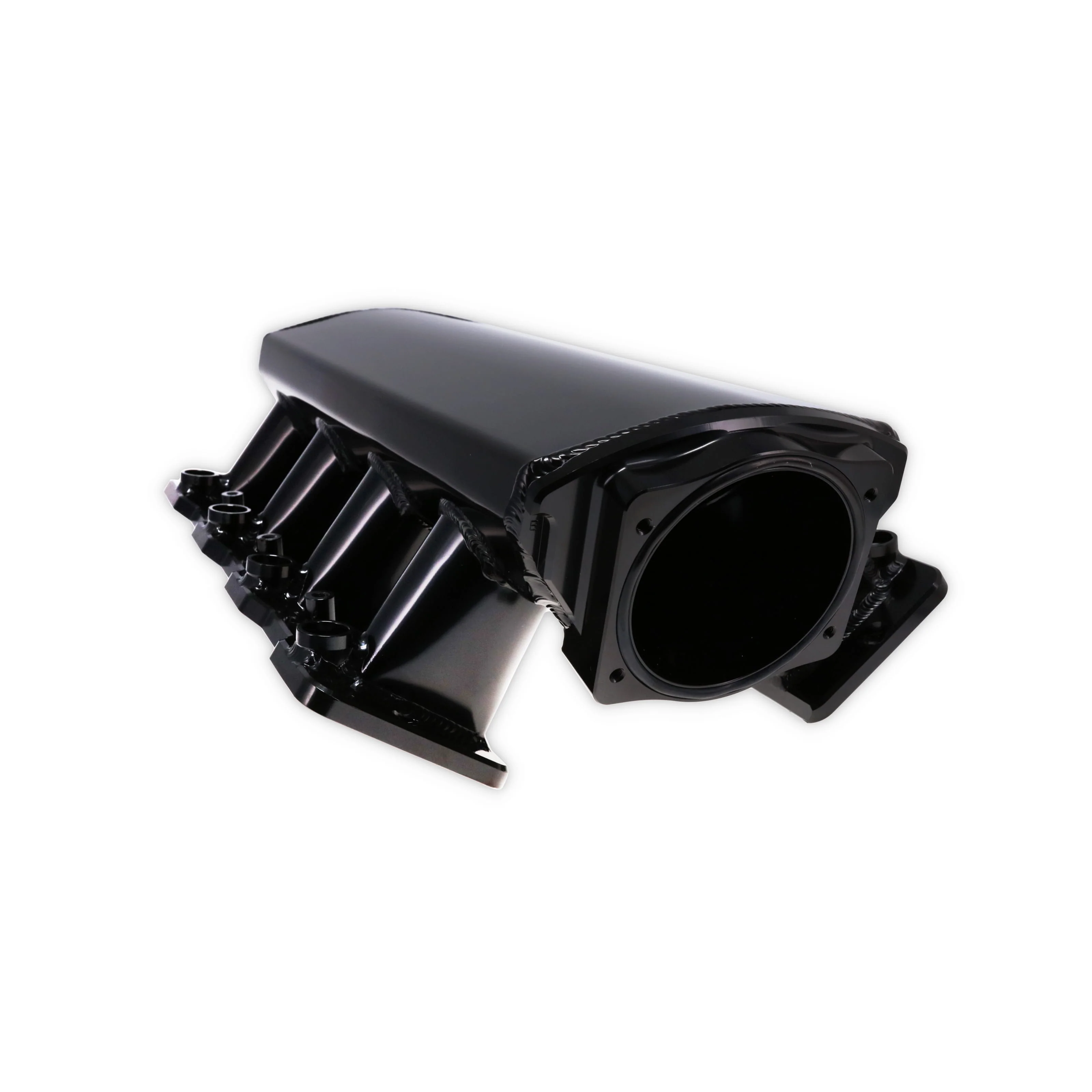 GM LS 102mm Aluminum Intake Manifold - Black - Image 3