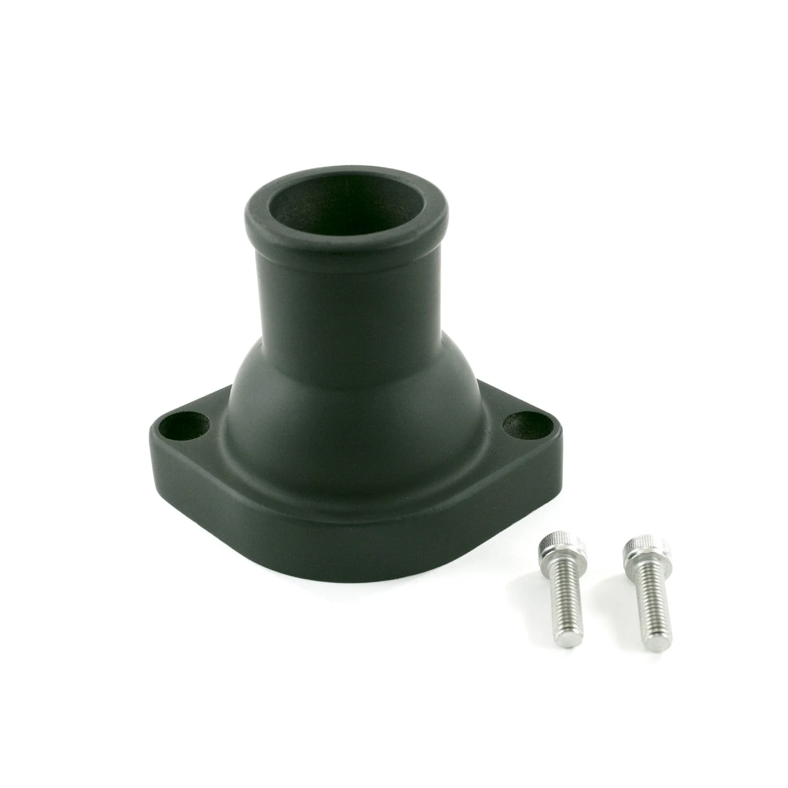 GM LS Aluminum Straight Water Neck - Black