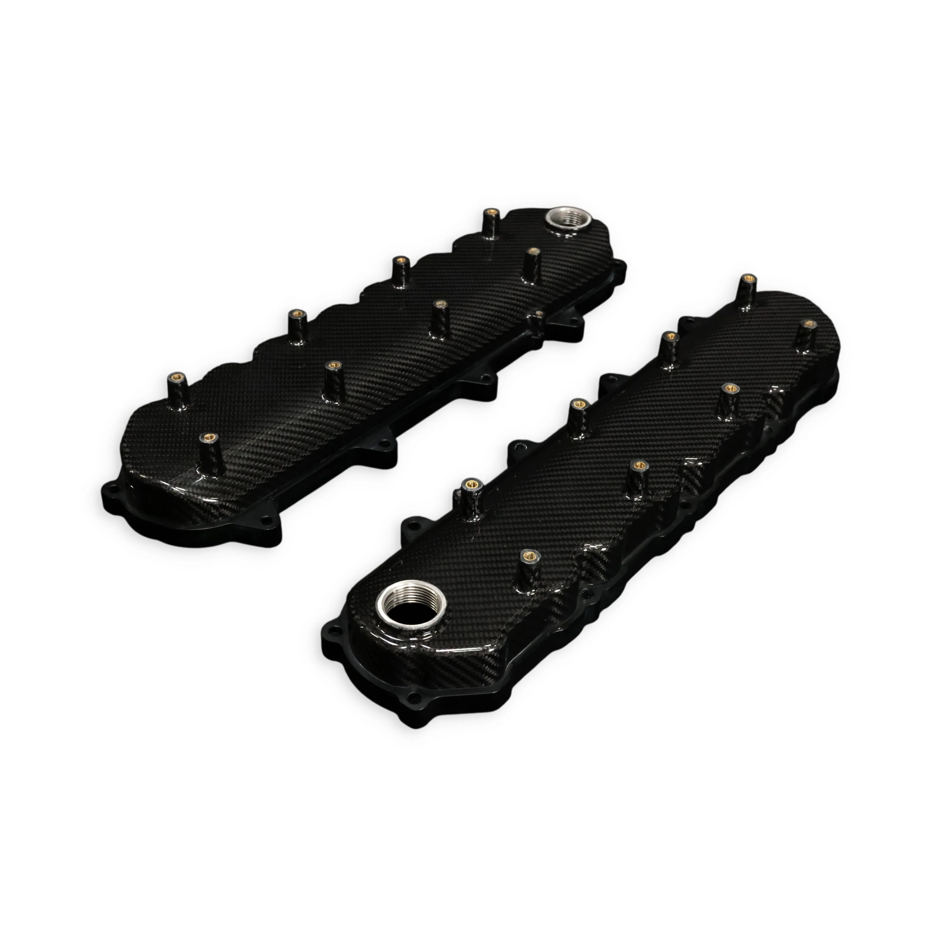GM LT Black Carbon Fiber Valve Covers