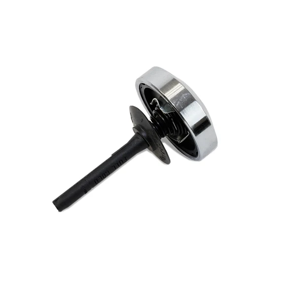 GM Saginaw P Series Power Steering Pump Cap & Dipstick - Chrome
