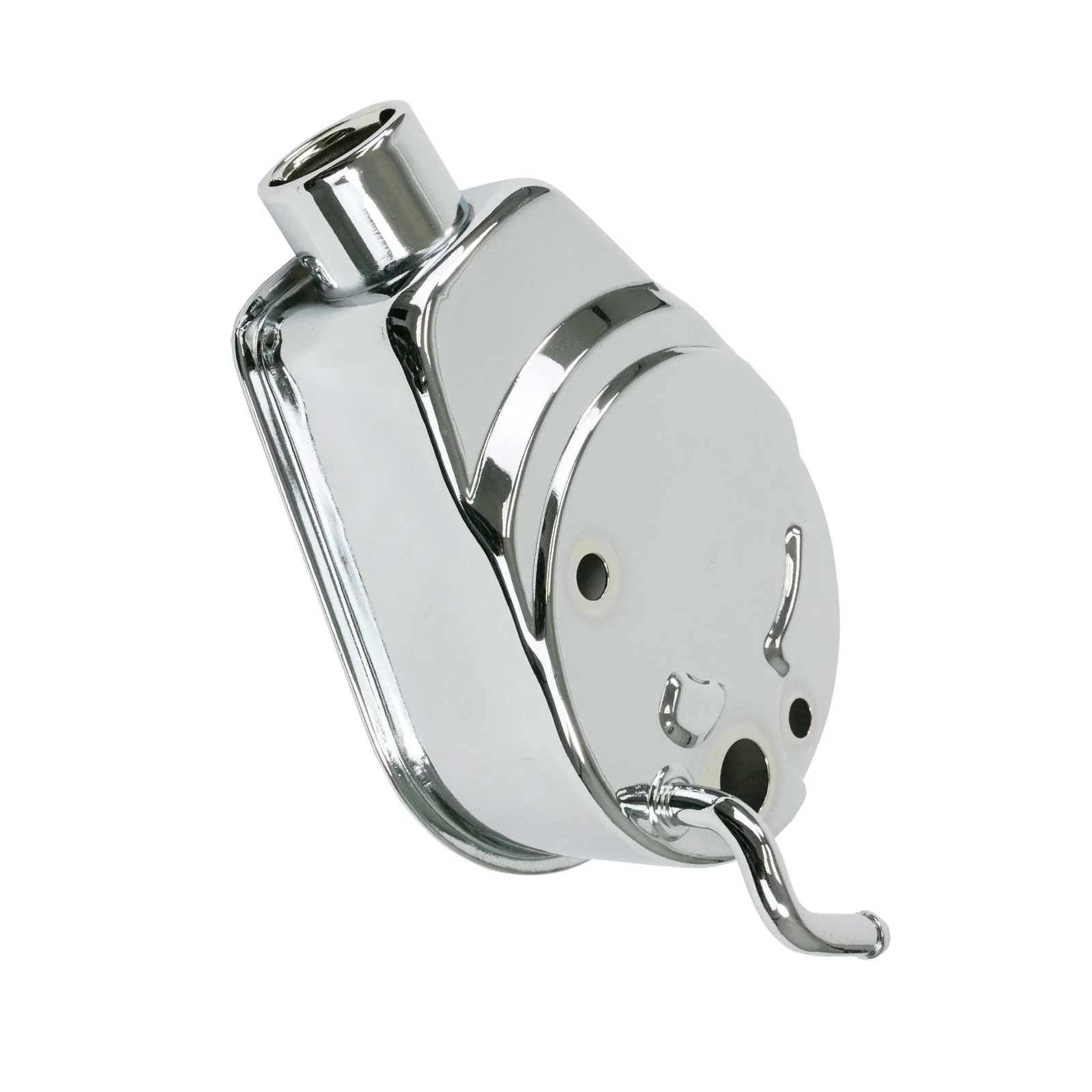 GM Saginaw P Series Power Steering Pump Reservoir - Chrome