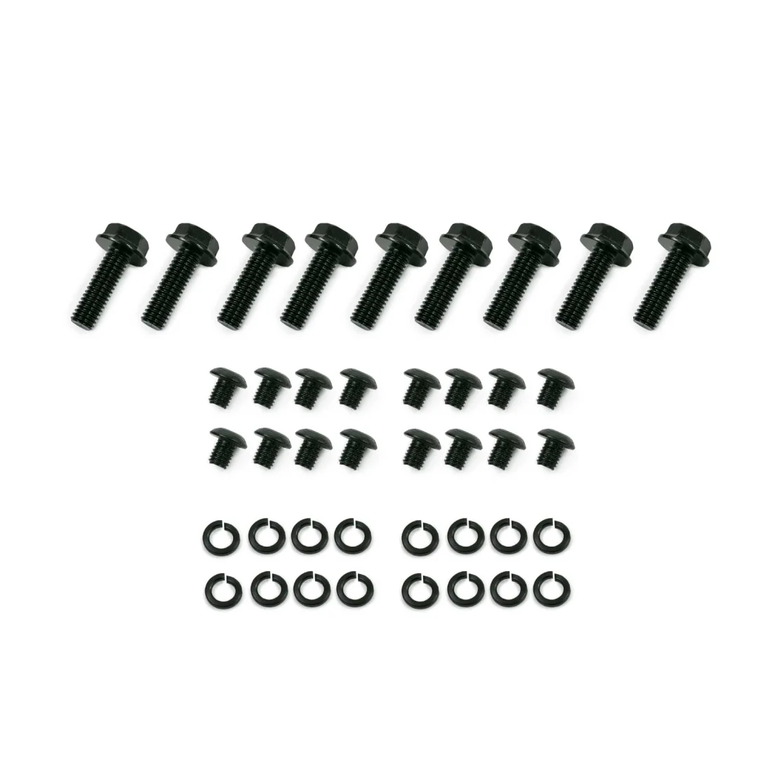 GM Truck LS2 Billet Aluminum Ignition Coil Brackets - Black - Image 2