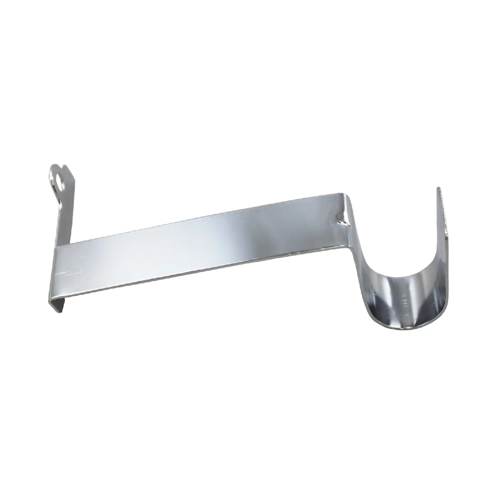 Chrome Steel Heater Hose Bracket