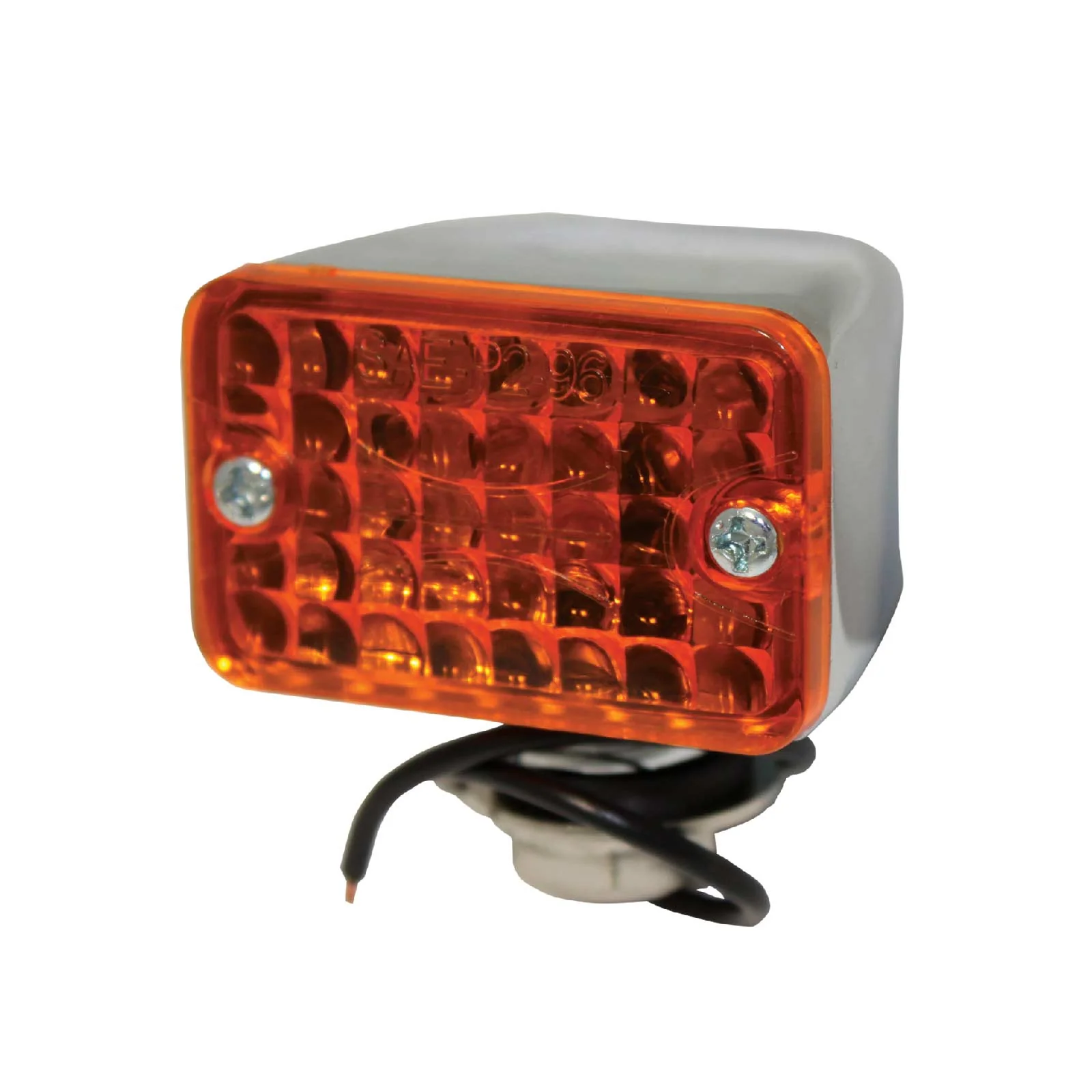 Chrome Mini Amber Turn Signal