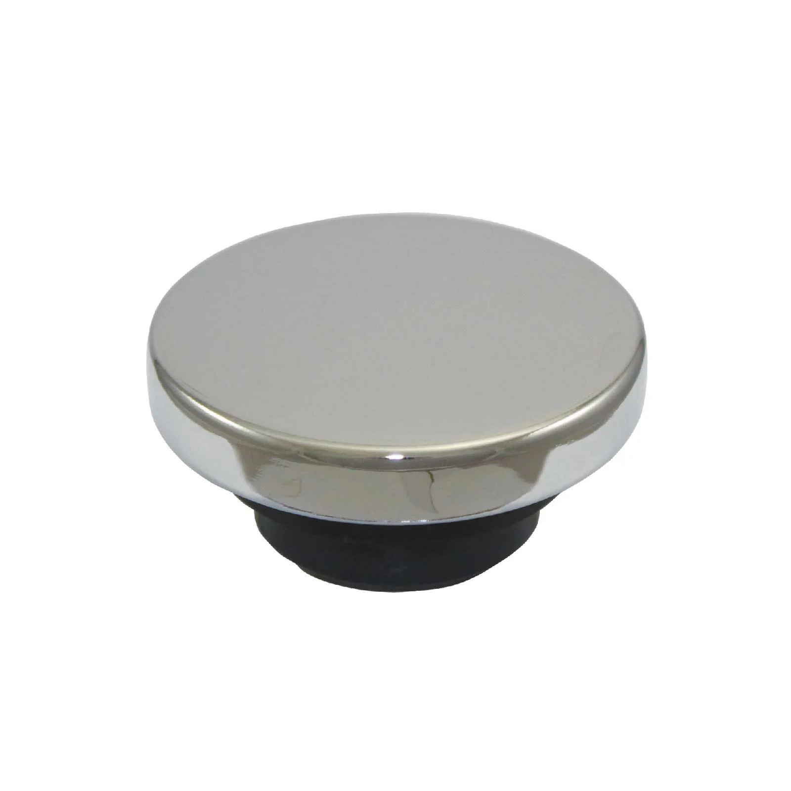 Chrome Steel Plain Push-In Oil Plug