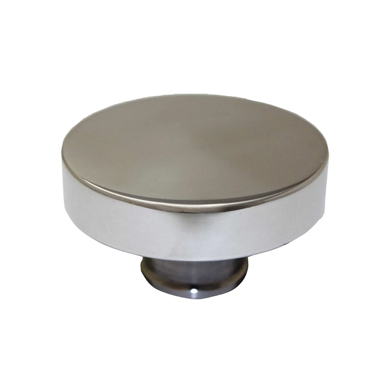 Polished Aluminum Push-In Oil Plug
