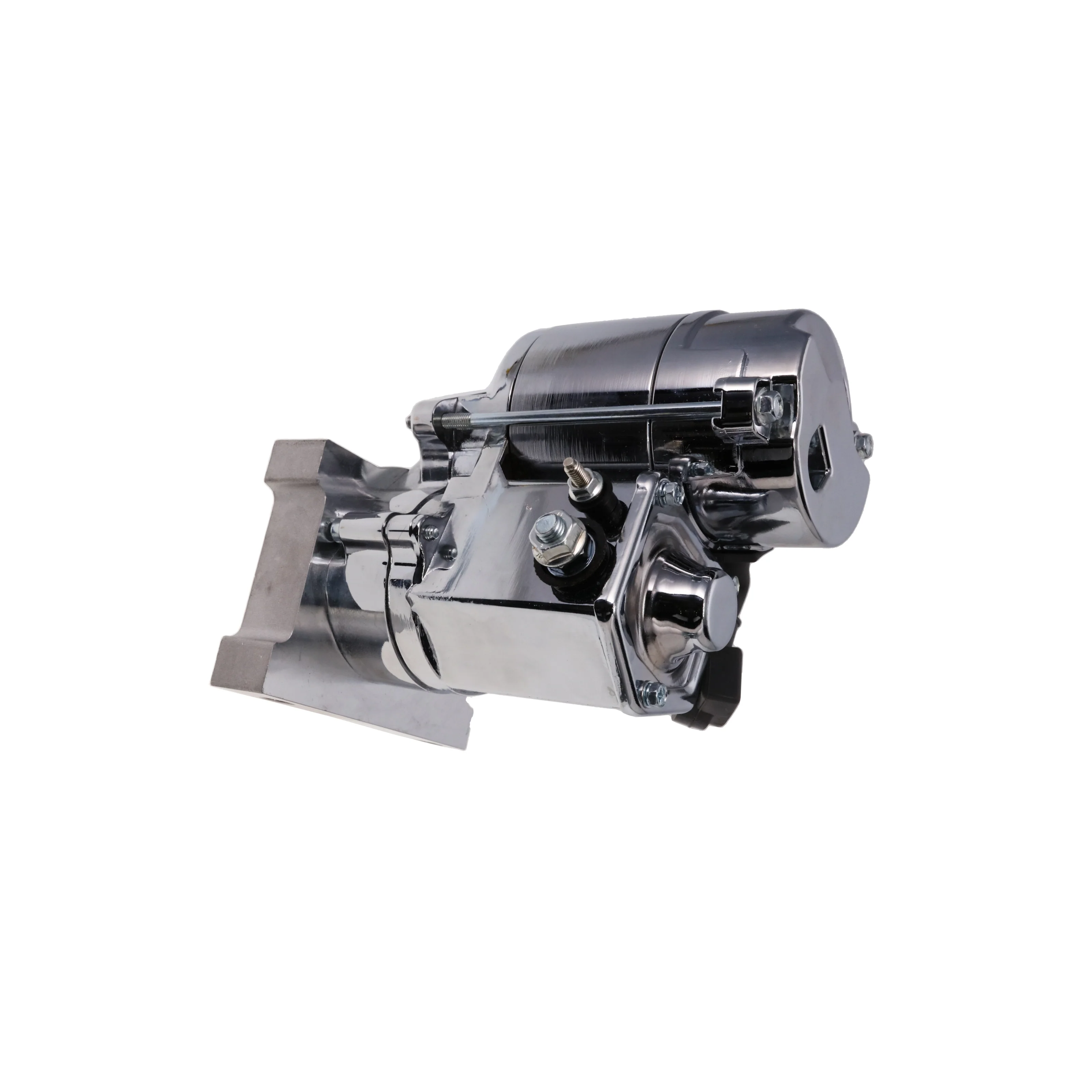 Oldsmobile & Pontiac V8 1.9 HP Mini Starter - Chrome - Image 3