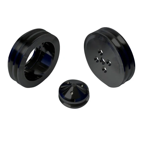 Short Ford Small Block Pulley Kit PS - Image 2