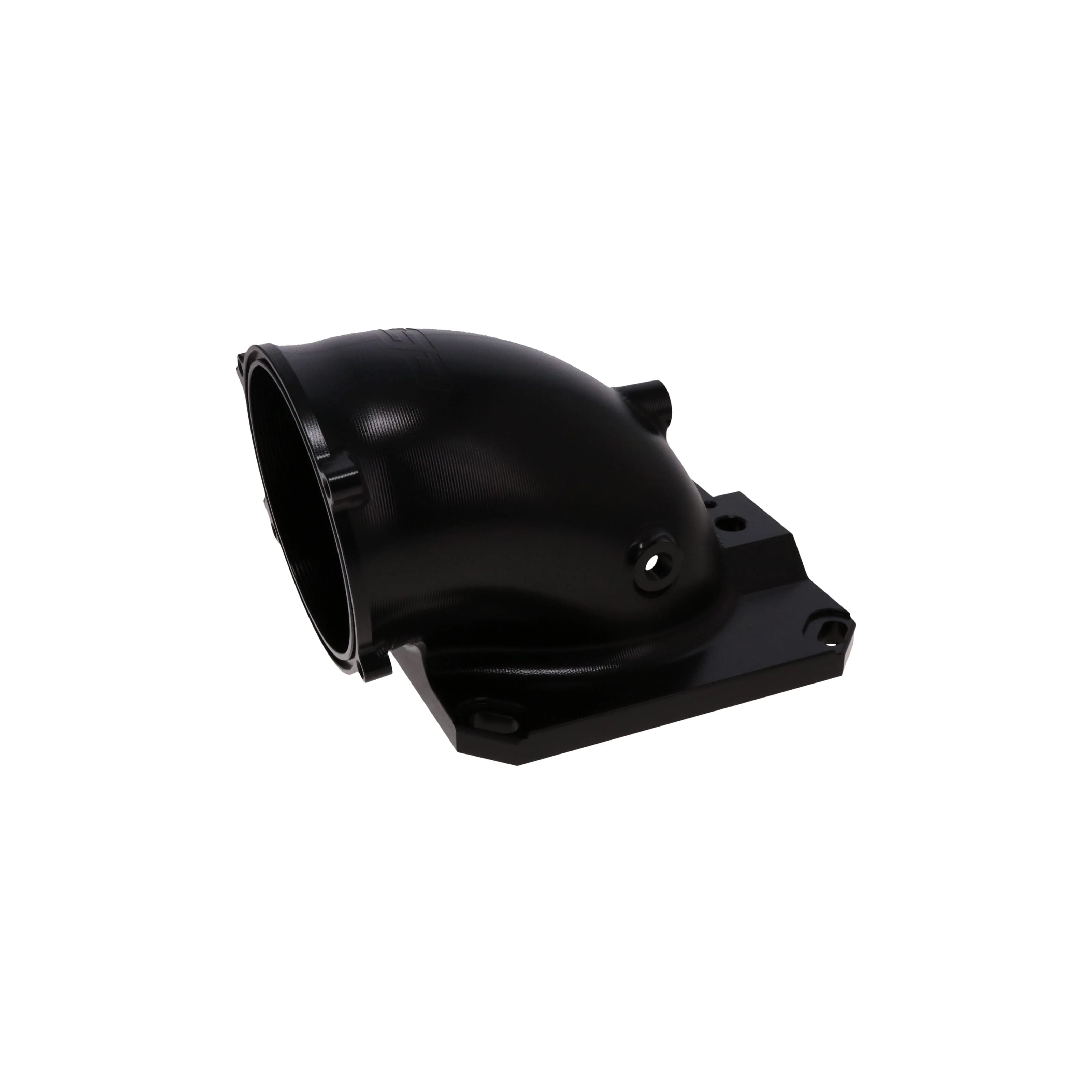 V Series GM LS 105 mm Billet Aluminum Throttle Body Elbow with 4150 Flange - Black