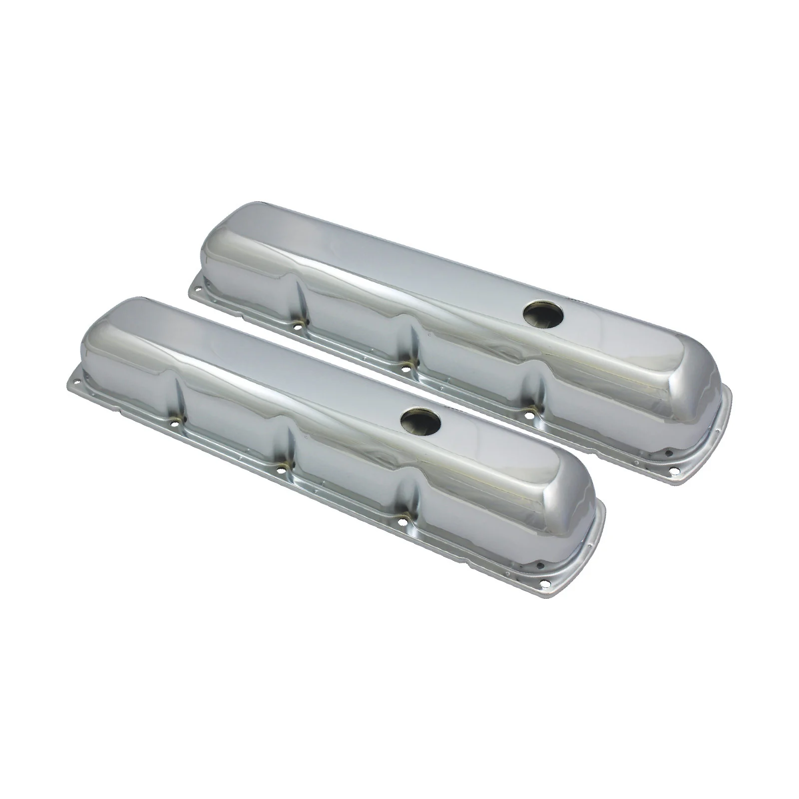 Oldsmobile V8 Chrome Steel Valve Covers