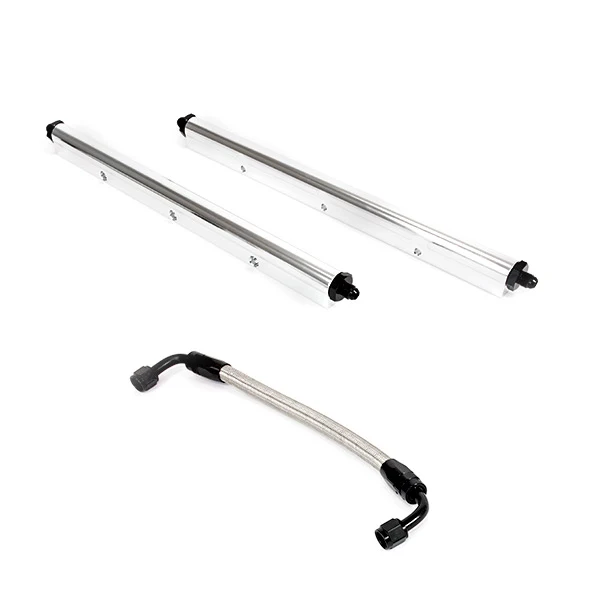 Velocity LS3/L92 Billet Aluminum High Performance Fuel Rail Kit - Clear Anodized - Image 3